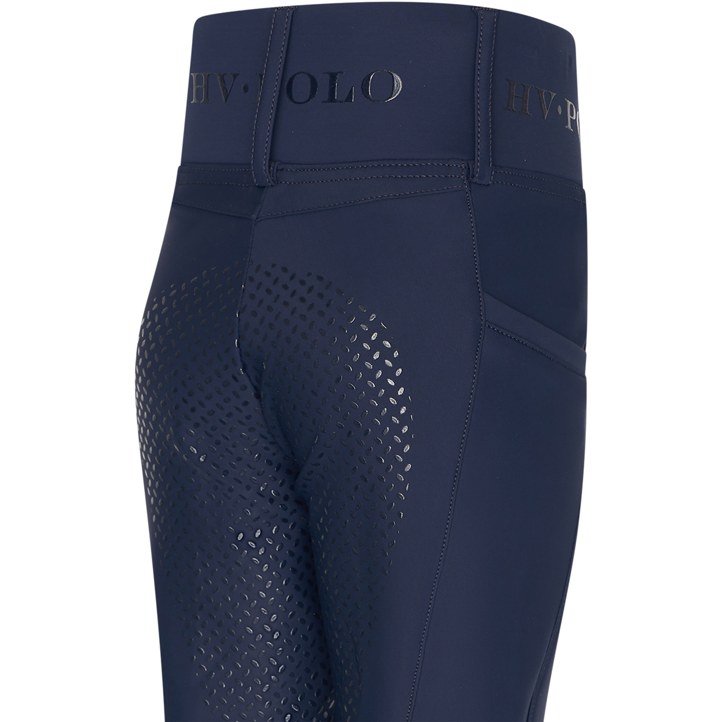 Kinder Reitleggings HVPFavourite FullGrip navy