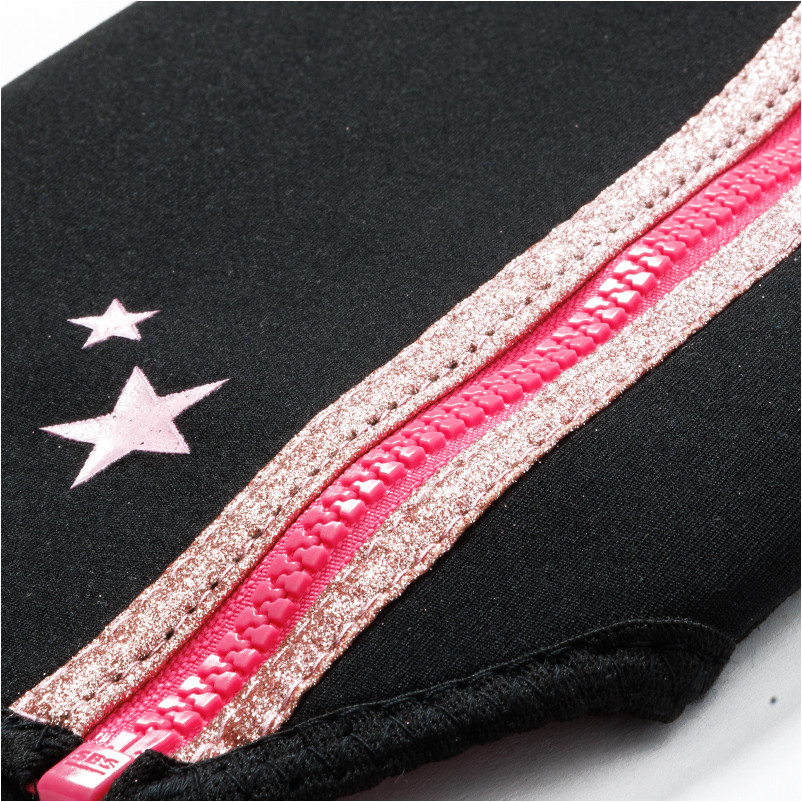 Minichaps LOTTA KIDS Vegan schwarz/pink