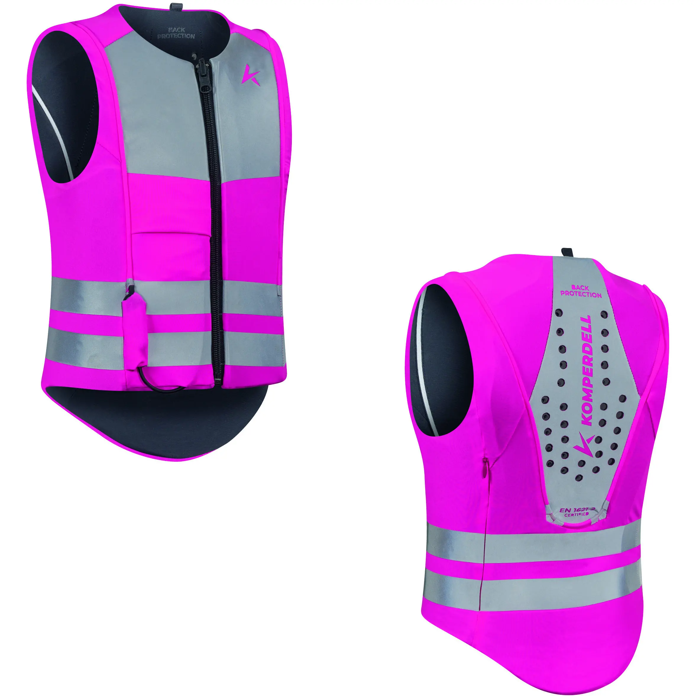 Kinder Rückenprotektor BALLISTIC HIGH VISIBILITY Junior pink