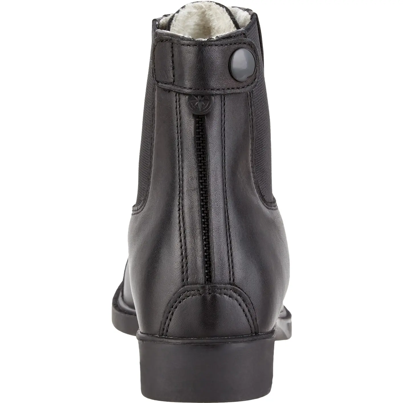 Winter Reitstiefeletten BZ Lace Echtleder schwarz