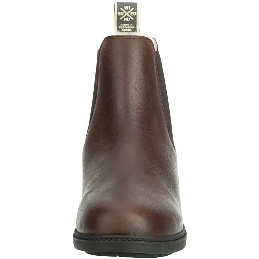 Winter Reitstiefeletten DURANGO MERINO Echtleder braun