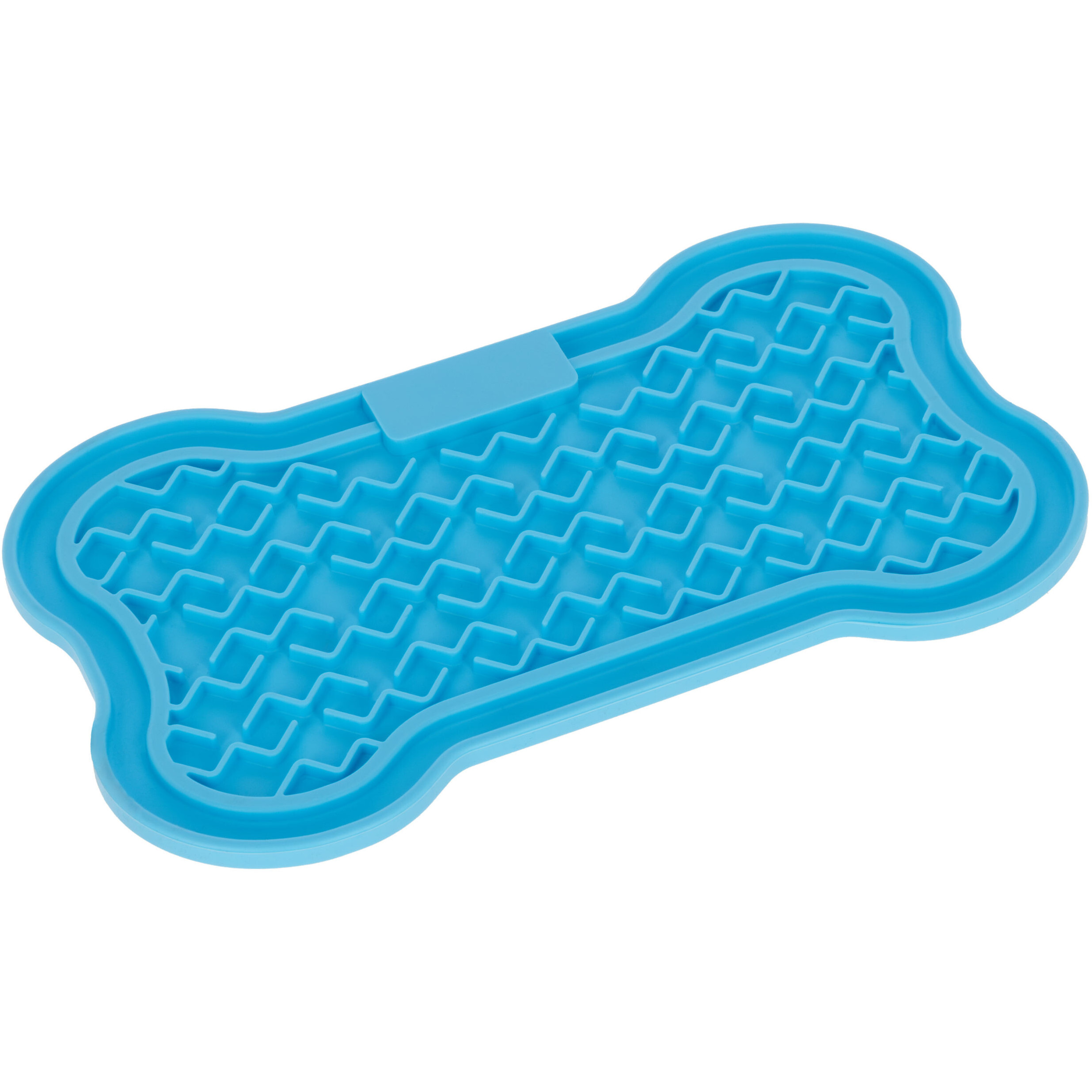 Schleckmatte blau 22x13cm