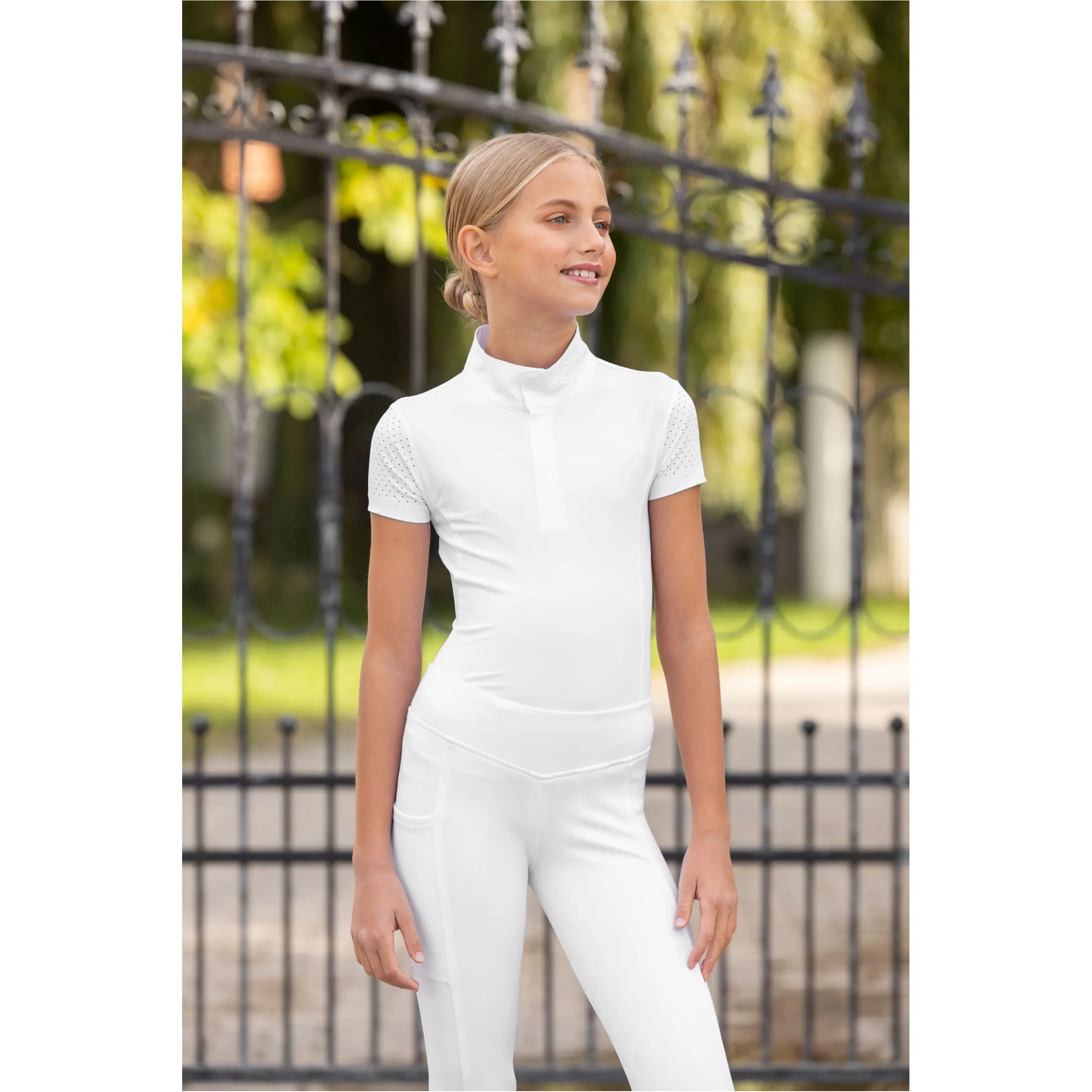 Kinder Shirt Competition white