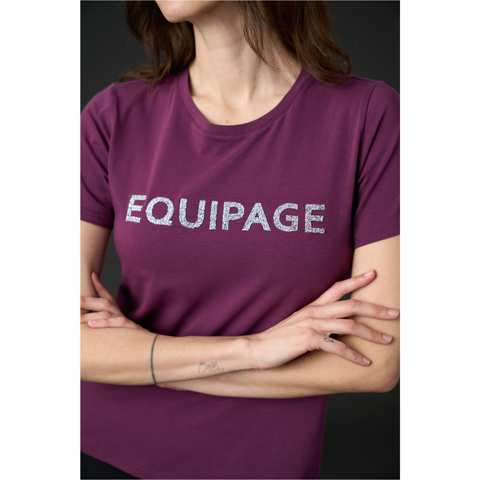 Damen T-Shirt TELINA italian plum Damen T-Shirt TELINA italian plum