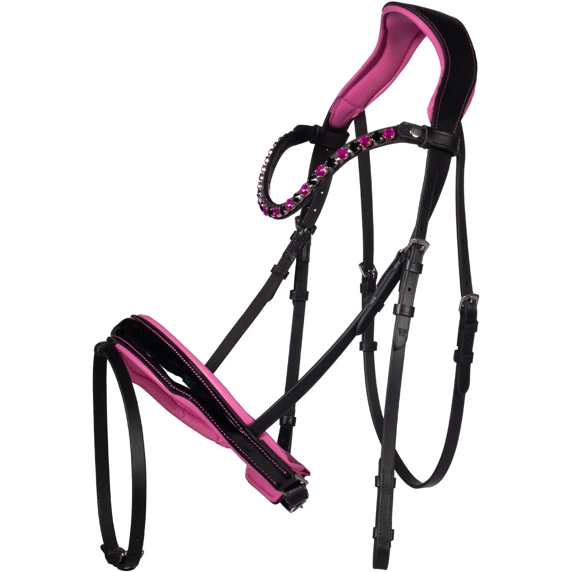 schwarz/pink