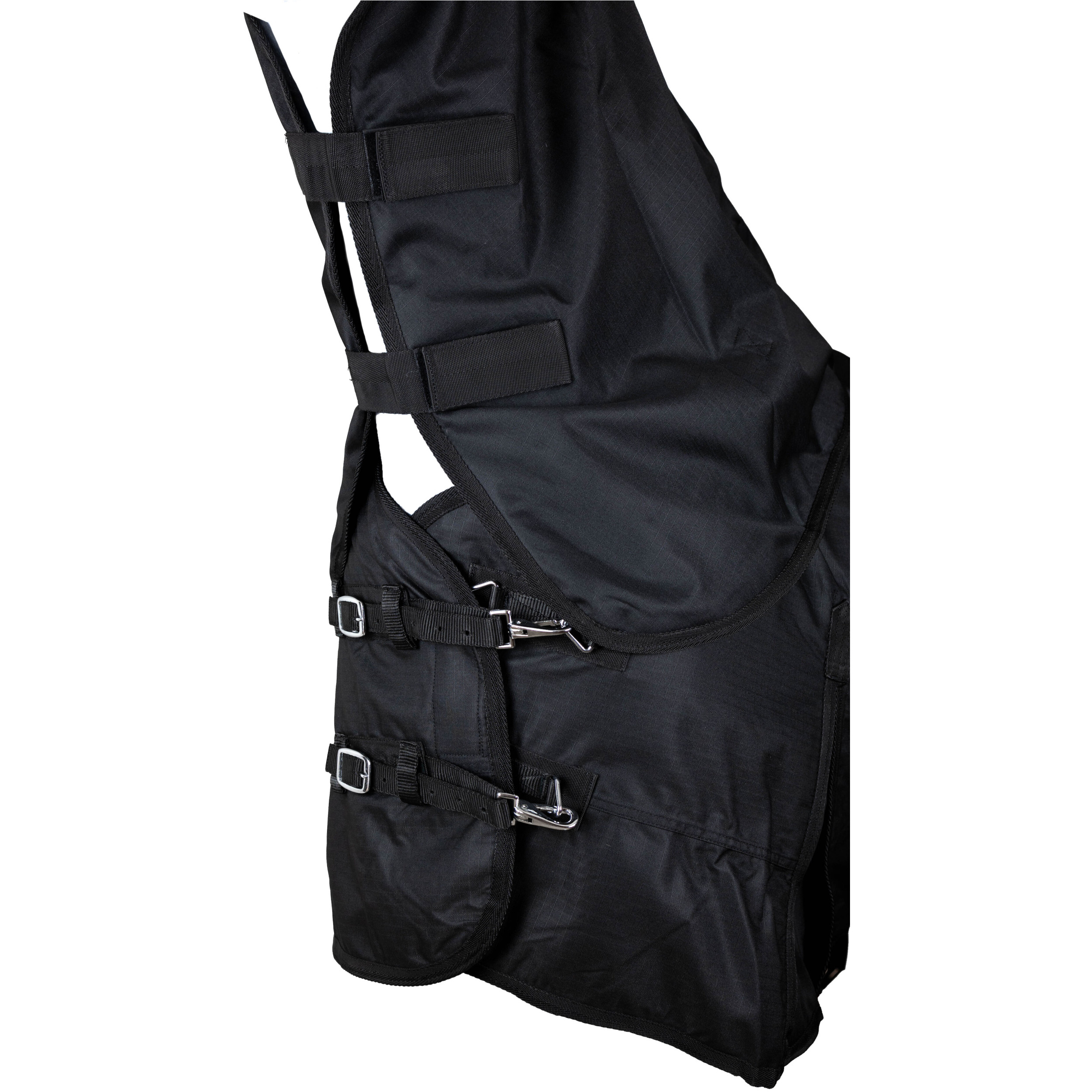 Winterdecke Full Neck 100g Füllung 600D BASICLINE schwarz