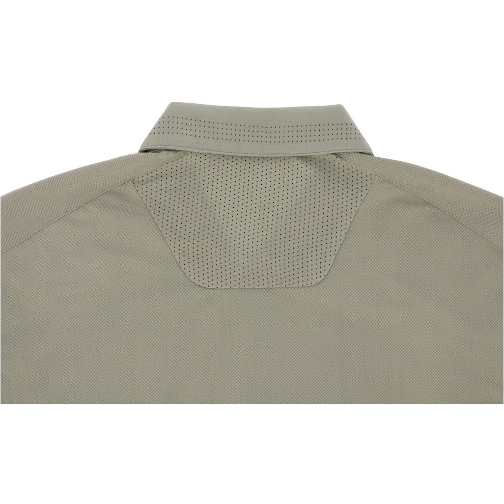 Herren Poloshirt ERIC mit Mesheinsätzen taupe