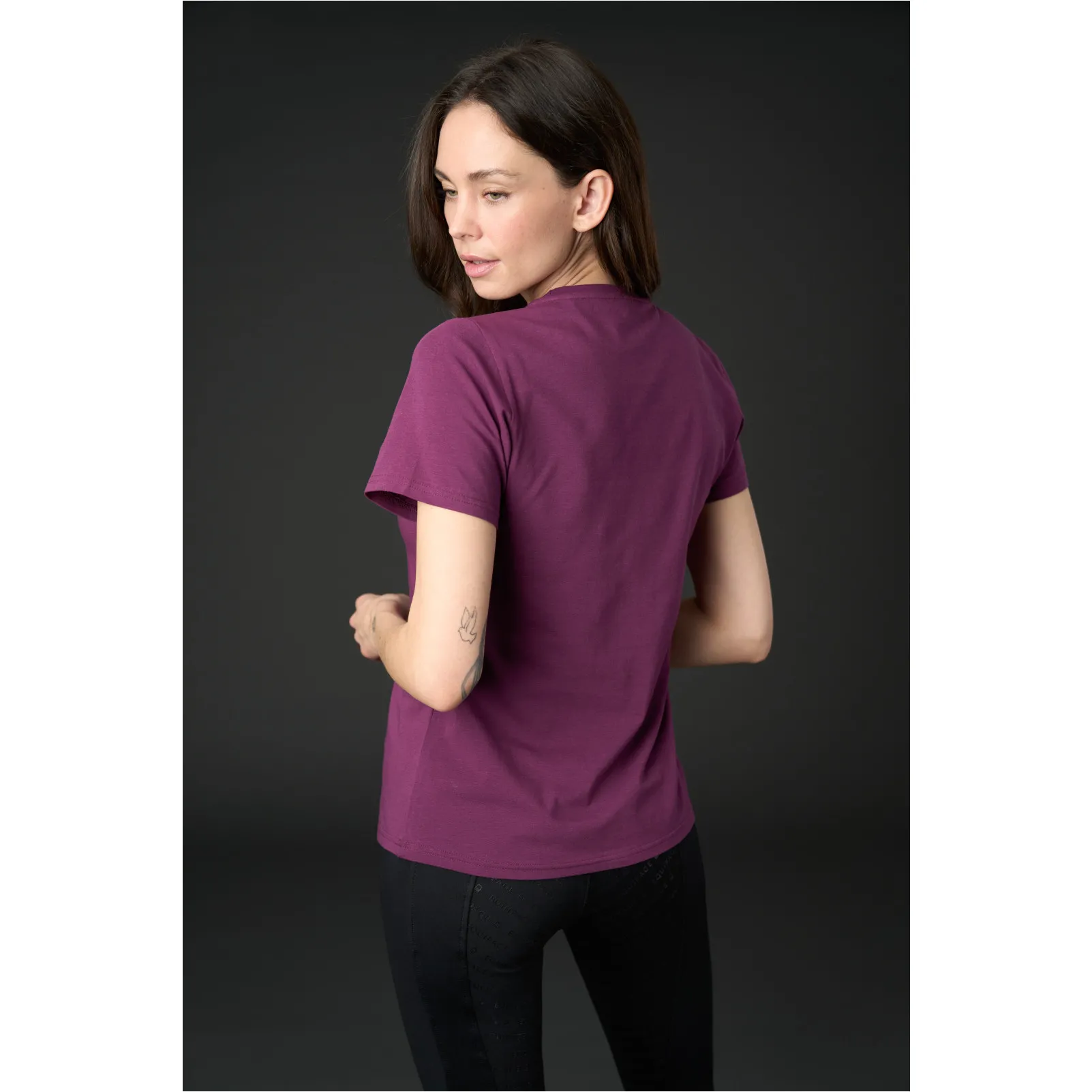 Damen T-Shirt TELINA italian plum