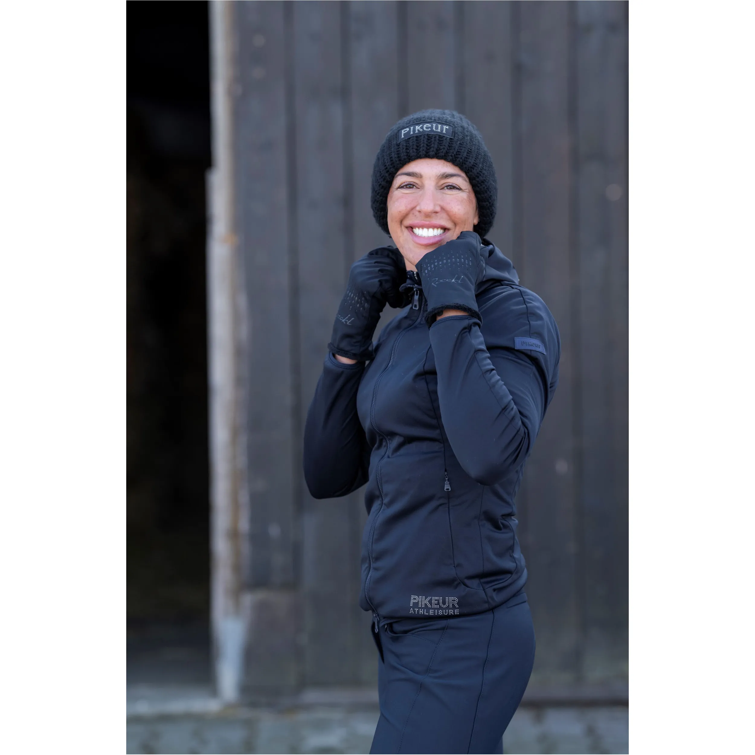Winter Damen Outdoorhandschuhe JESSIE 2 schwarz