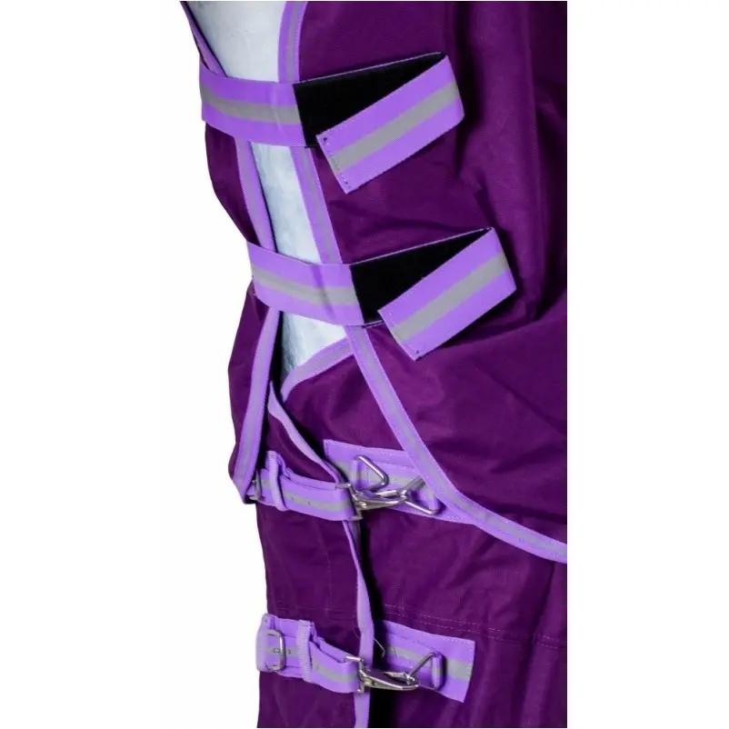 Winterdecke Full Neck 300g Füllung 600D BASICLINE lila - Posten Winterdecke Full Neck 300g Füllung 600D BASICLINE lila - Posten