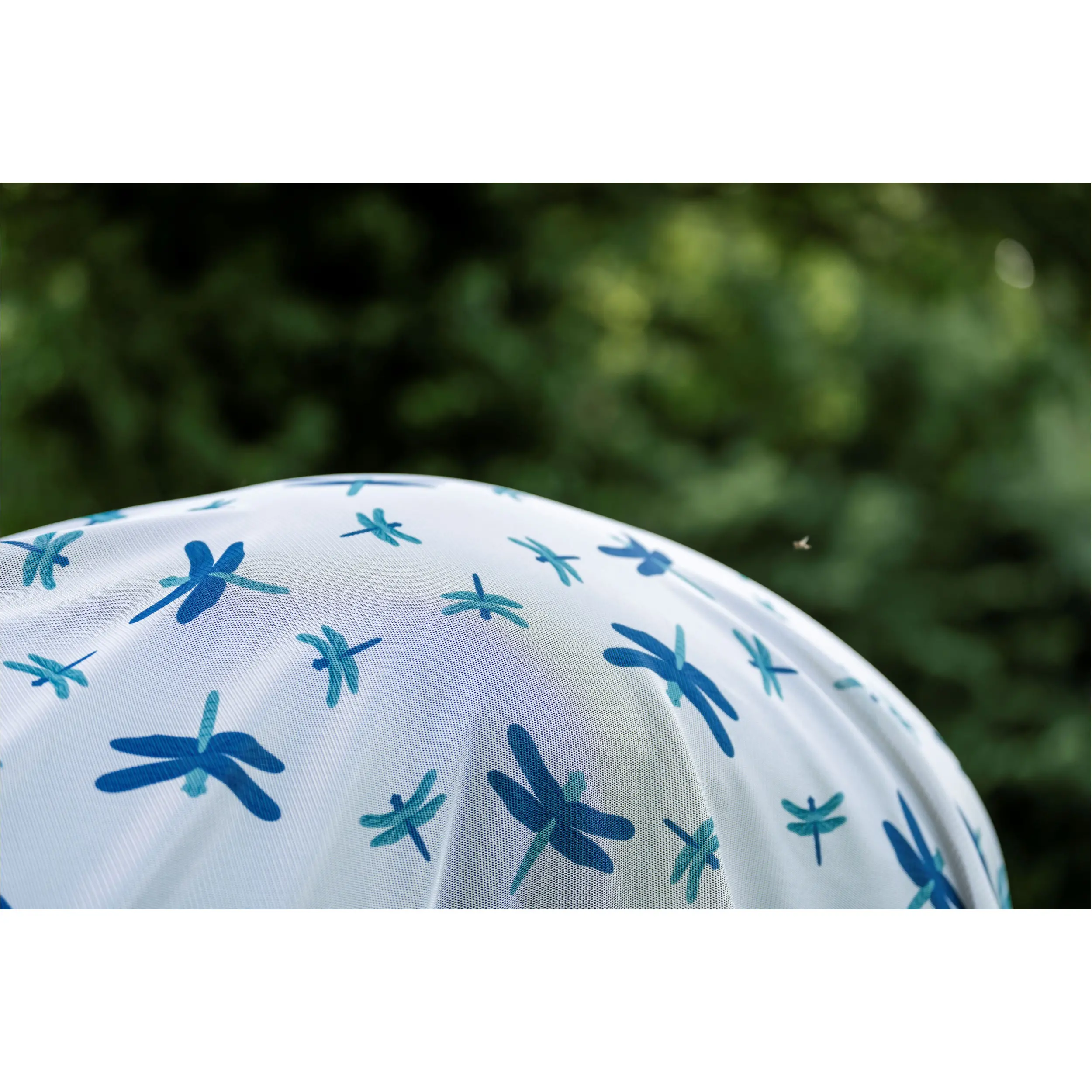 Fliegendecke AMIGO Bug Rug dragonfly print/silver/blue/sage