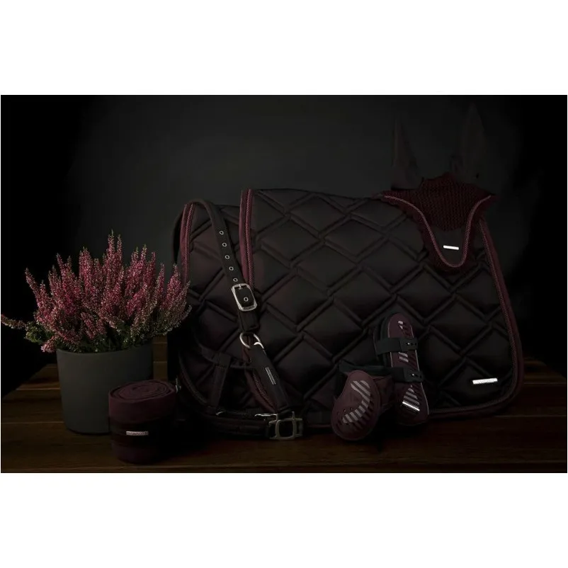 Polobandagen (4er Set) AURORA bordeaux 350cm