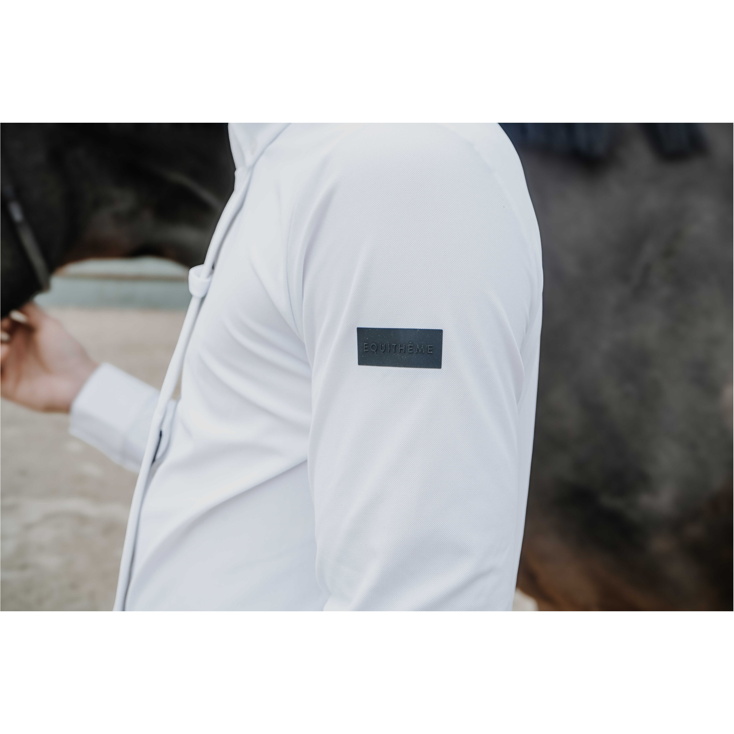 Herren Turnierhemd EK-MILAN weiß