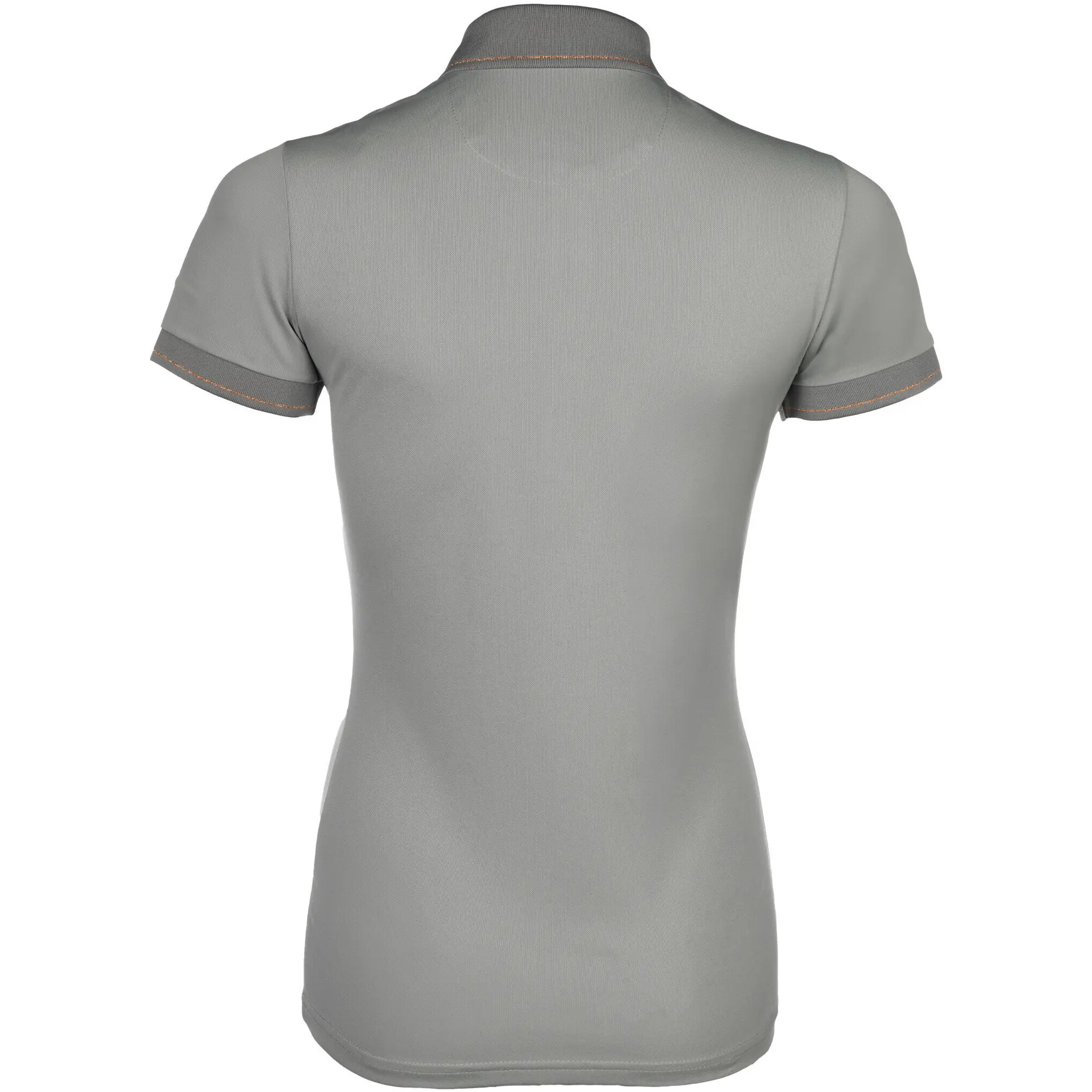 Damen Poloshirt ROSEGOLD GLAMOUR STYLE grau/rosegold