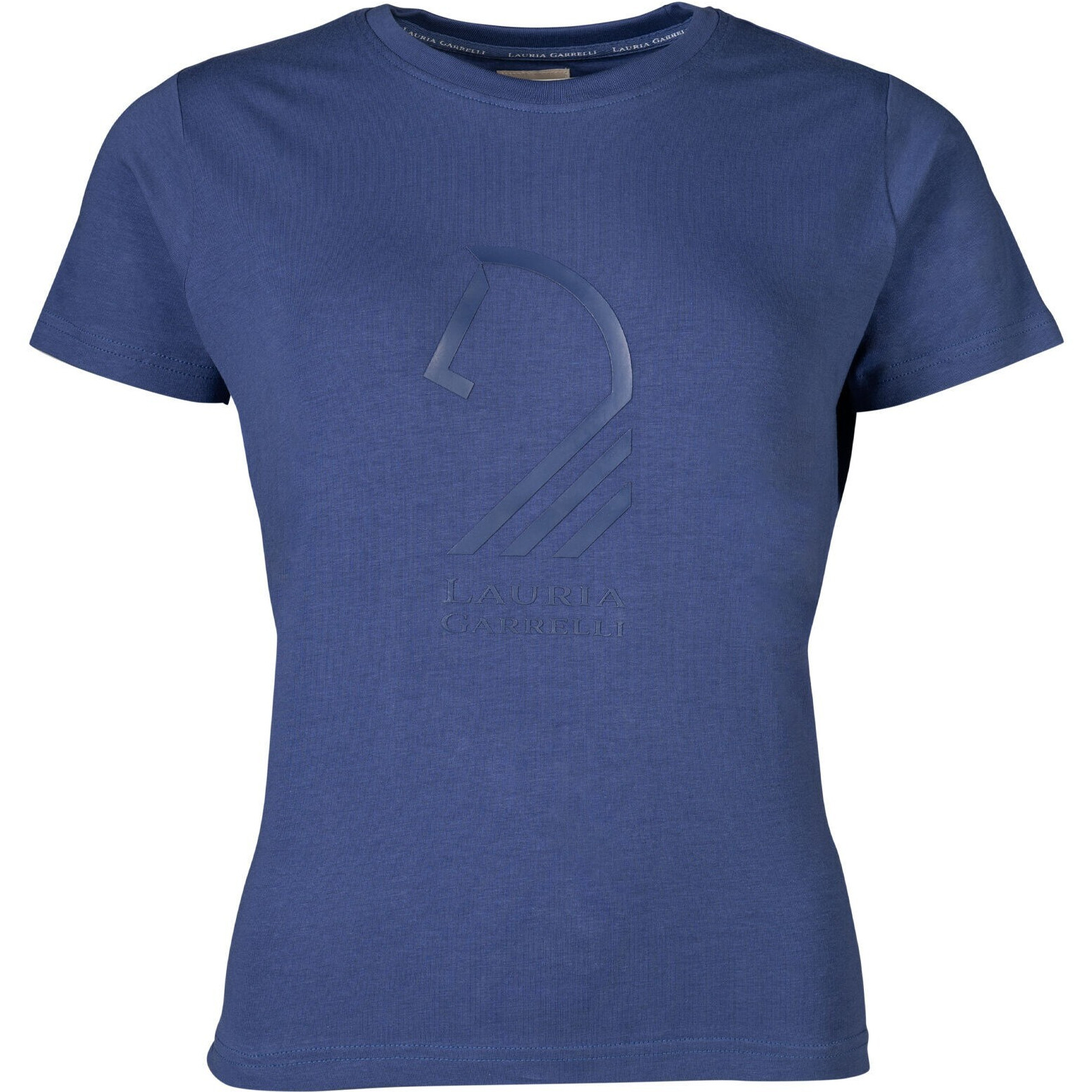 Damen T-Shirt LIVIGNO HORSE HEAD indigo