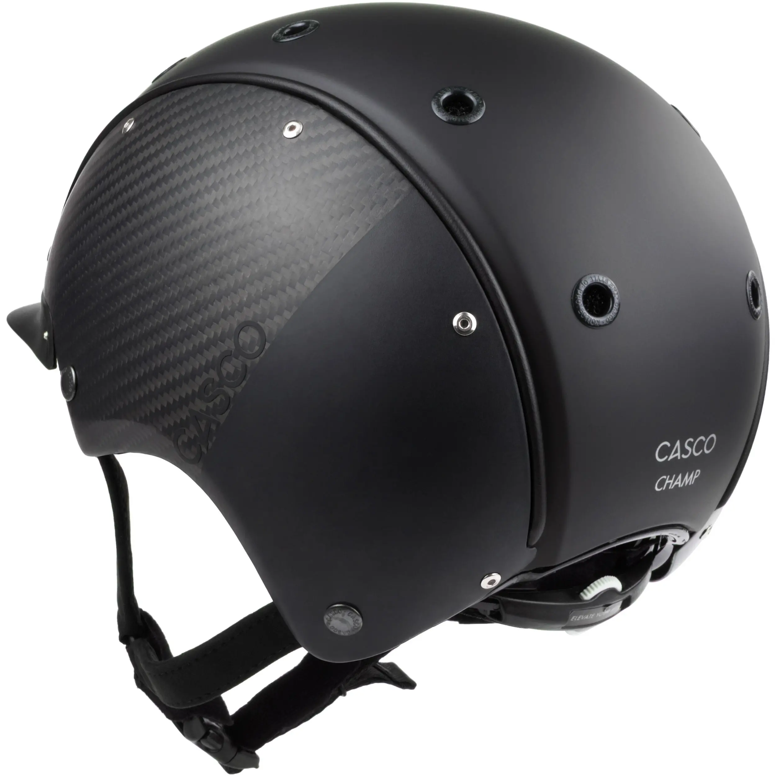 Reithelm CHAMP schwarz/carbon