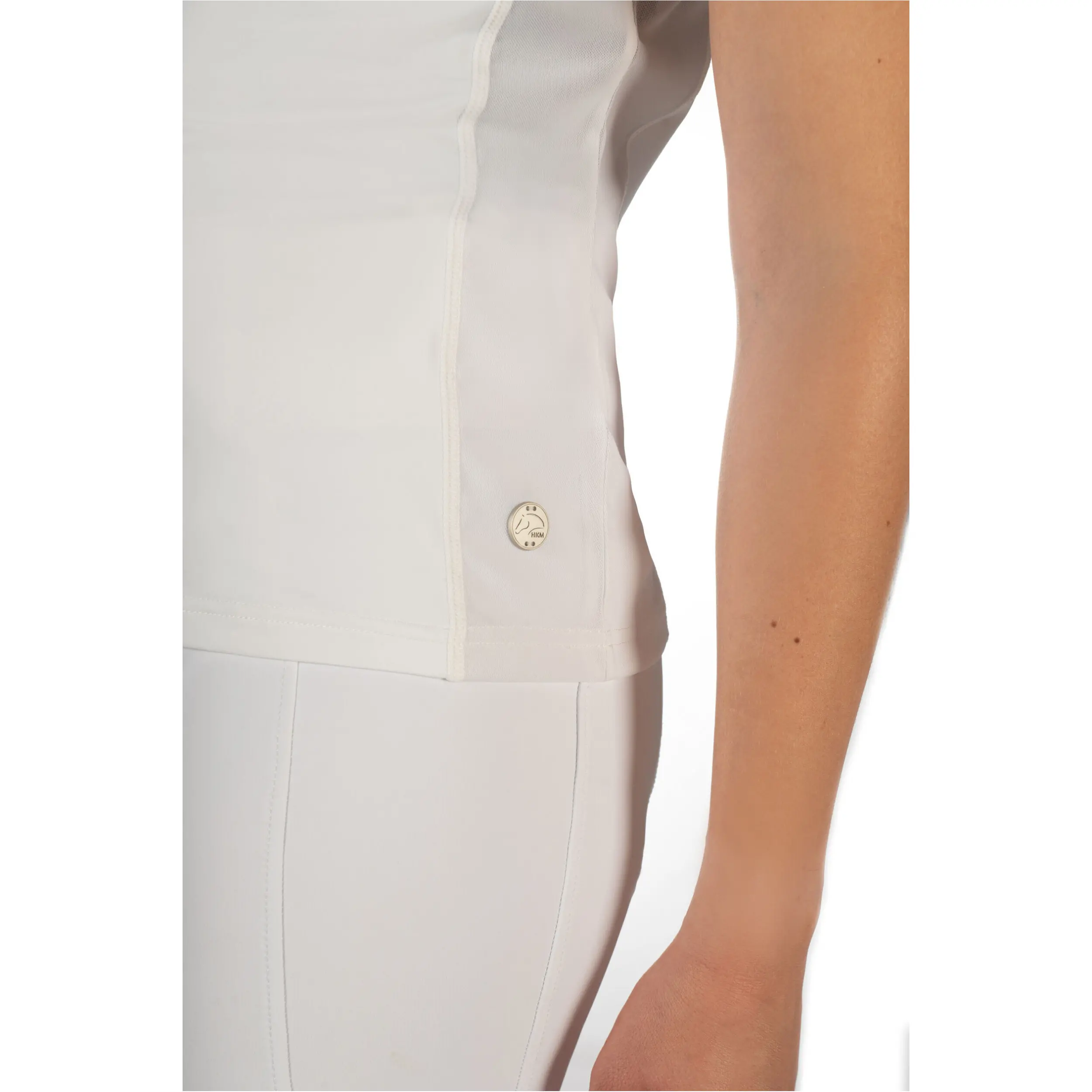 Damen Turniershirt Kurzarm SKADI weiß