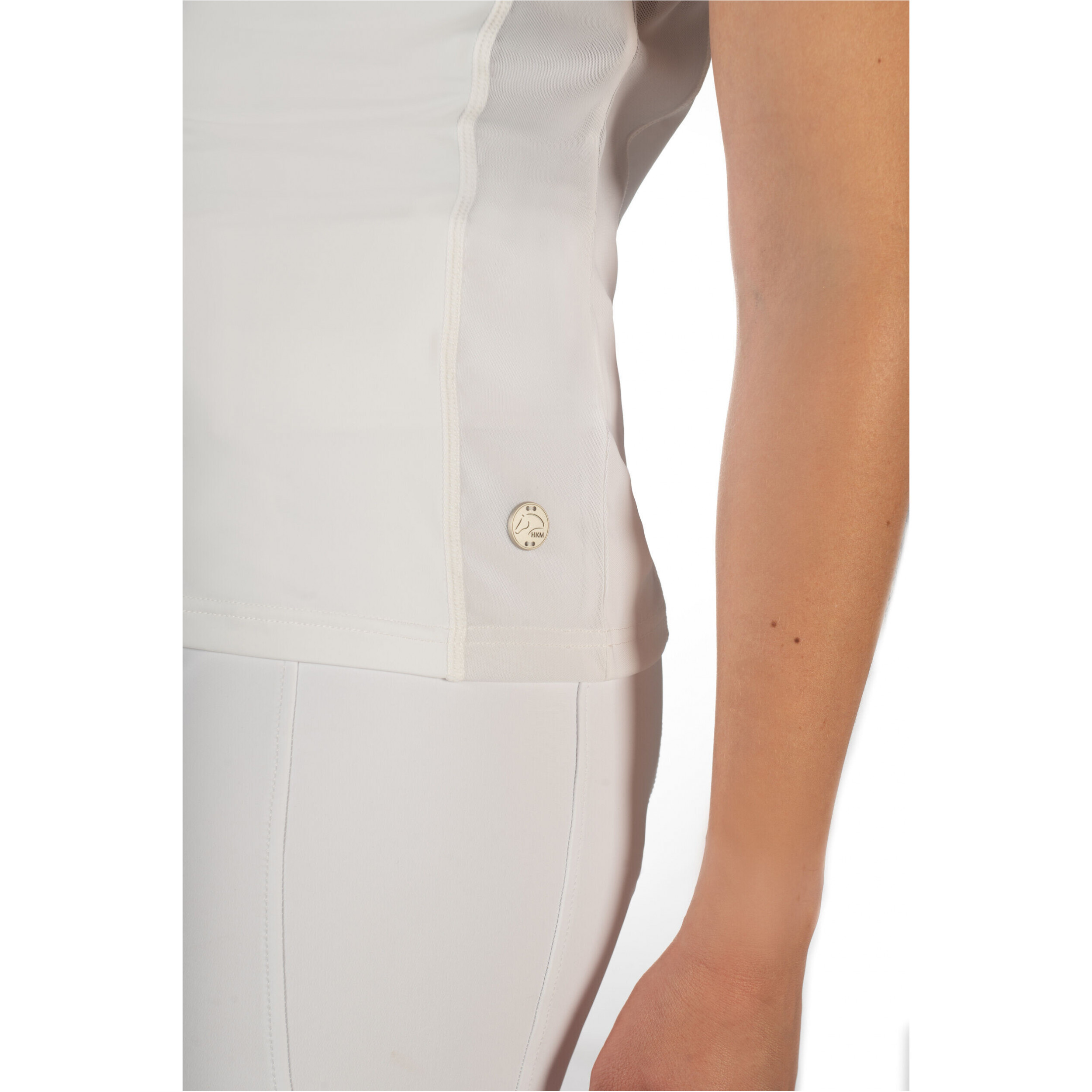 Damen Turniershirt Kurzarm SKADI weiß