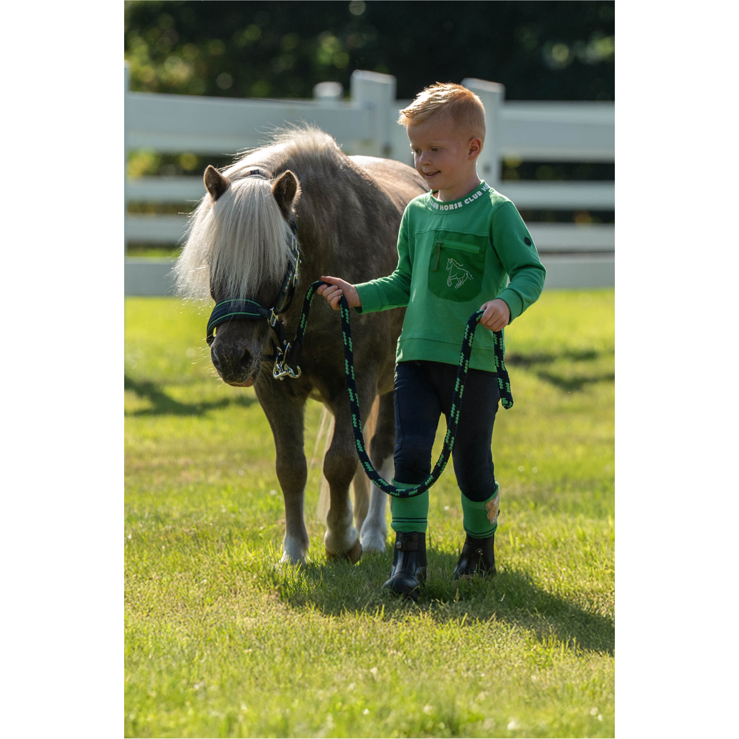 Kinder Reitsocken MAUI grün Kinder Reitsocken MAUI grün