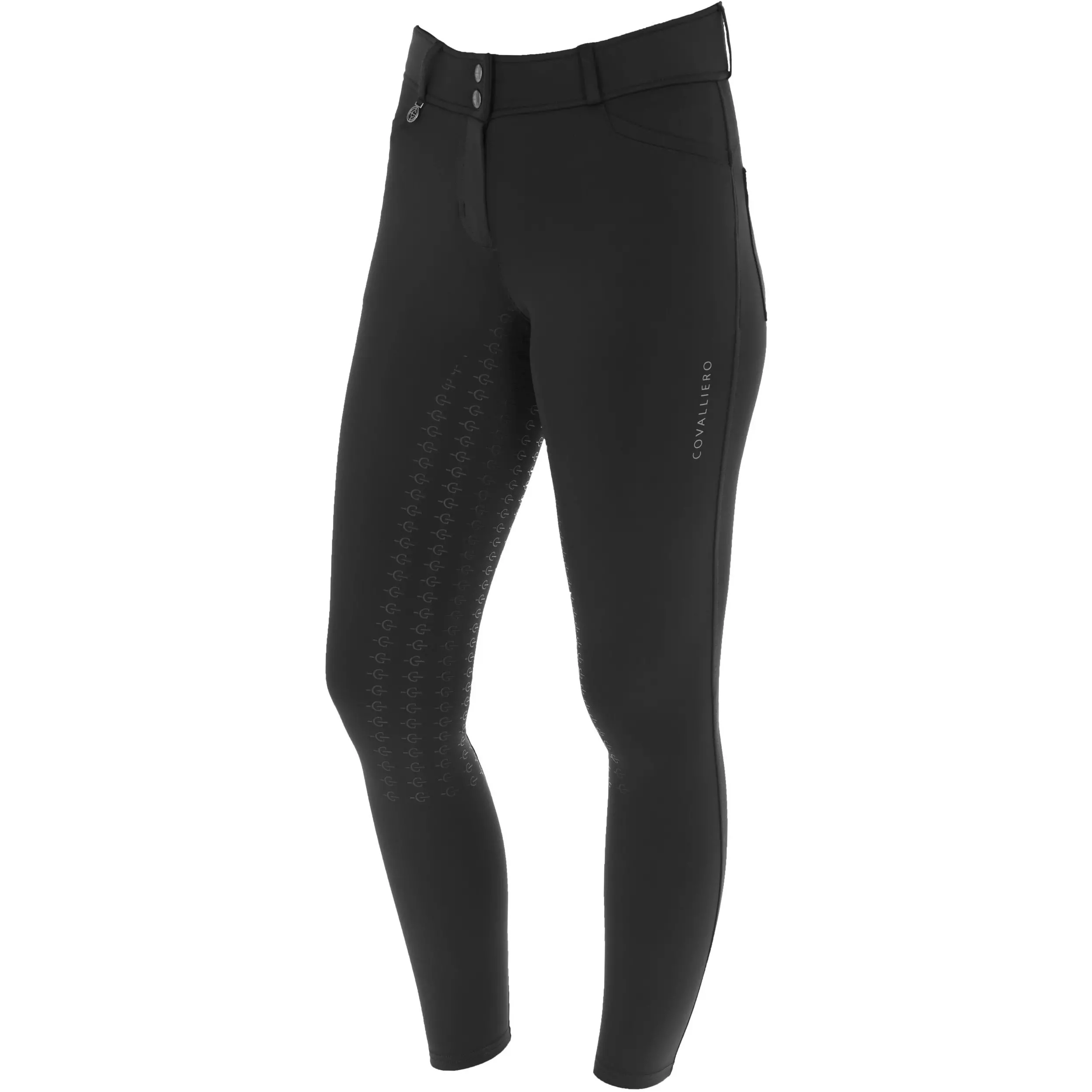 Damen Reithose Silikon Vollbesatz COMPRESSION F/S 2025 black