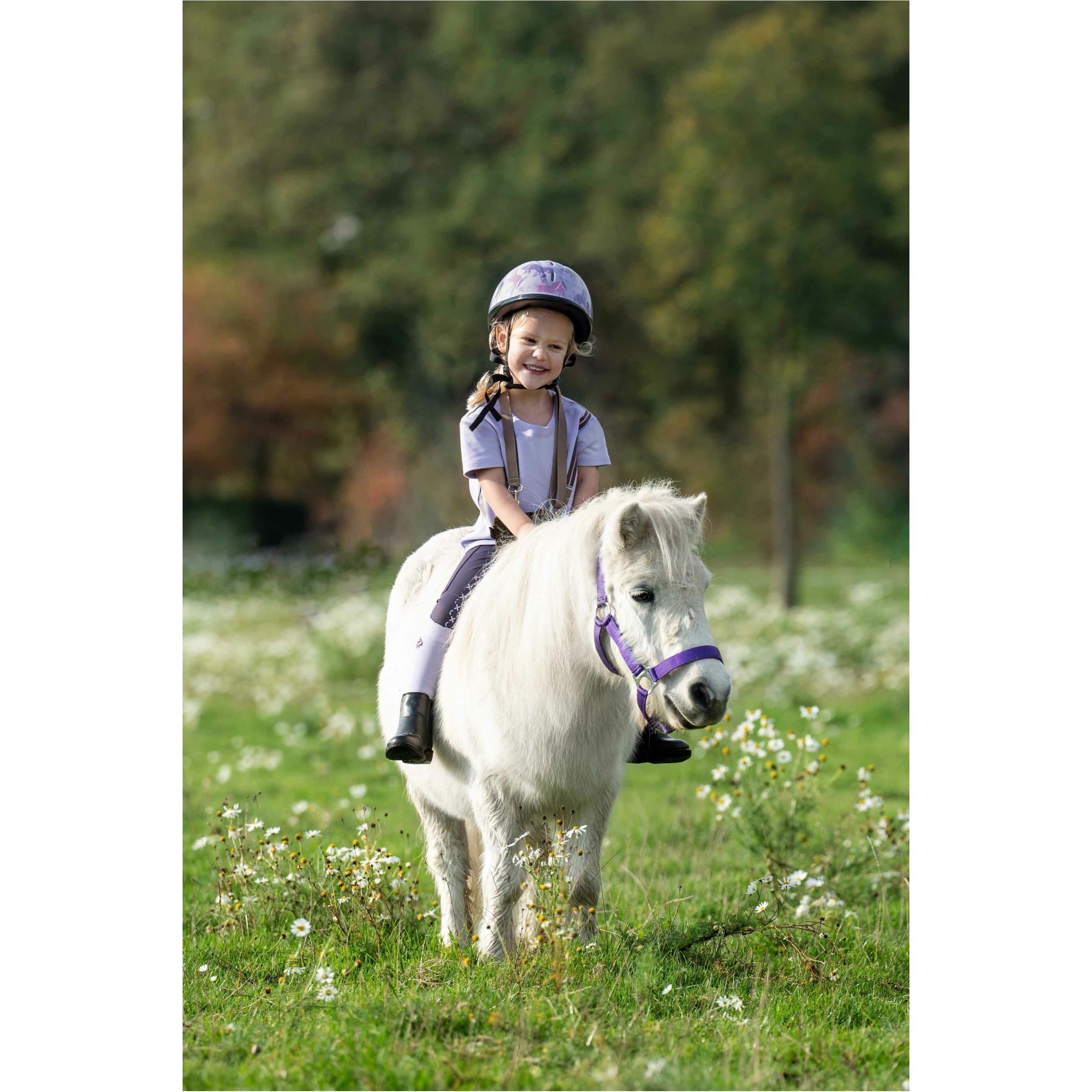 Kinder Sweatshirt LOLA BAG lavendel
