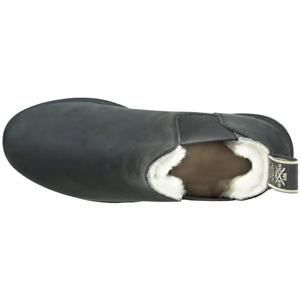 Winter Reitstiefeletten DURANGO MERINO Echtleder schwarz