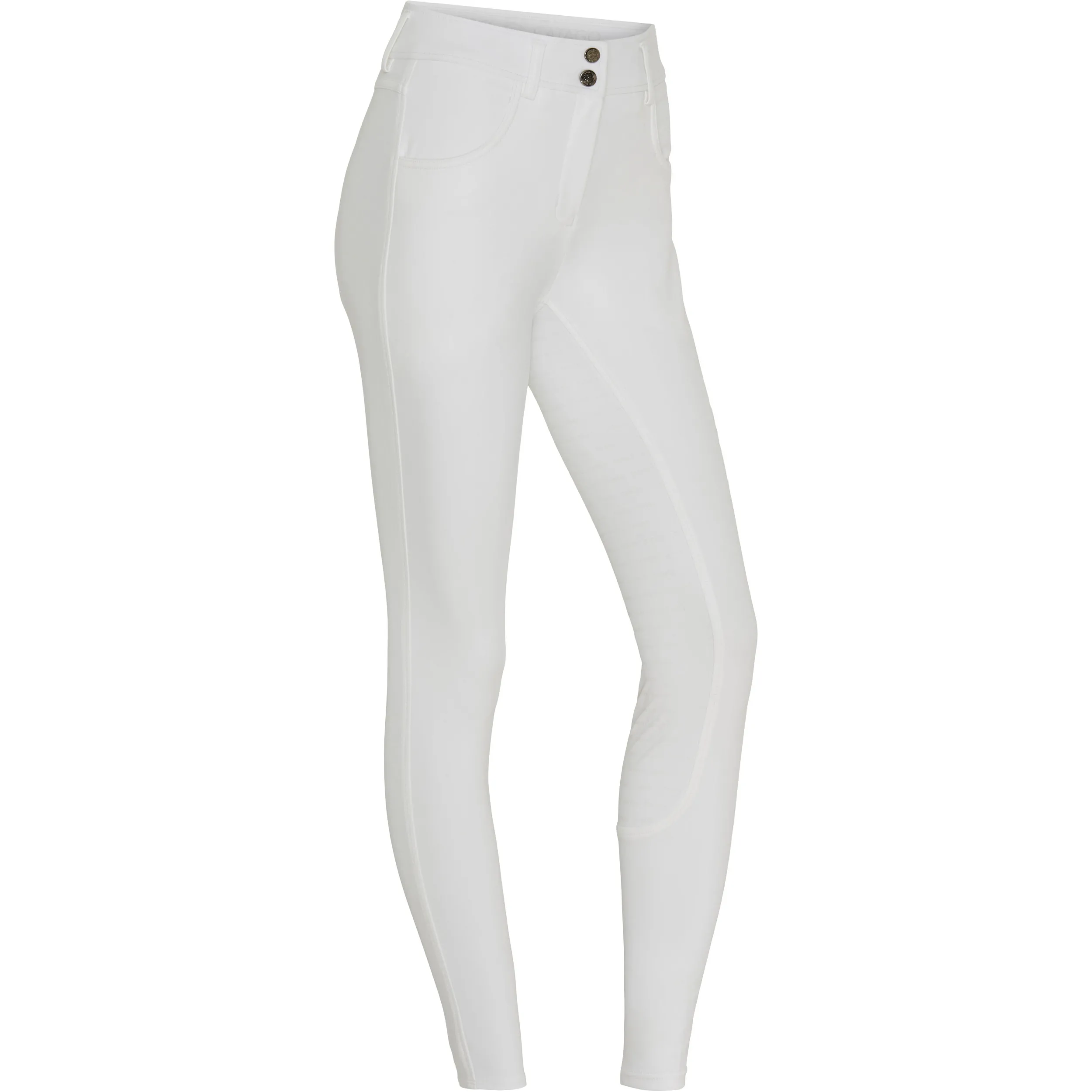 Damen Reithose Silikon Vollbesatz RACHEL weiß