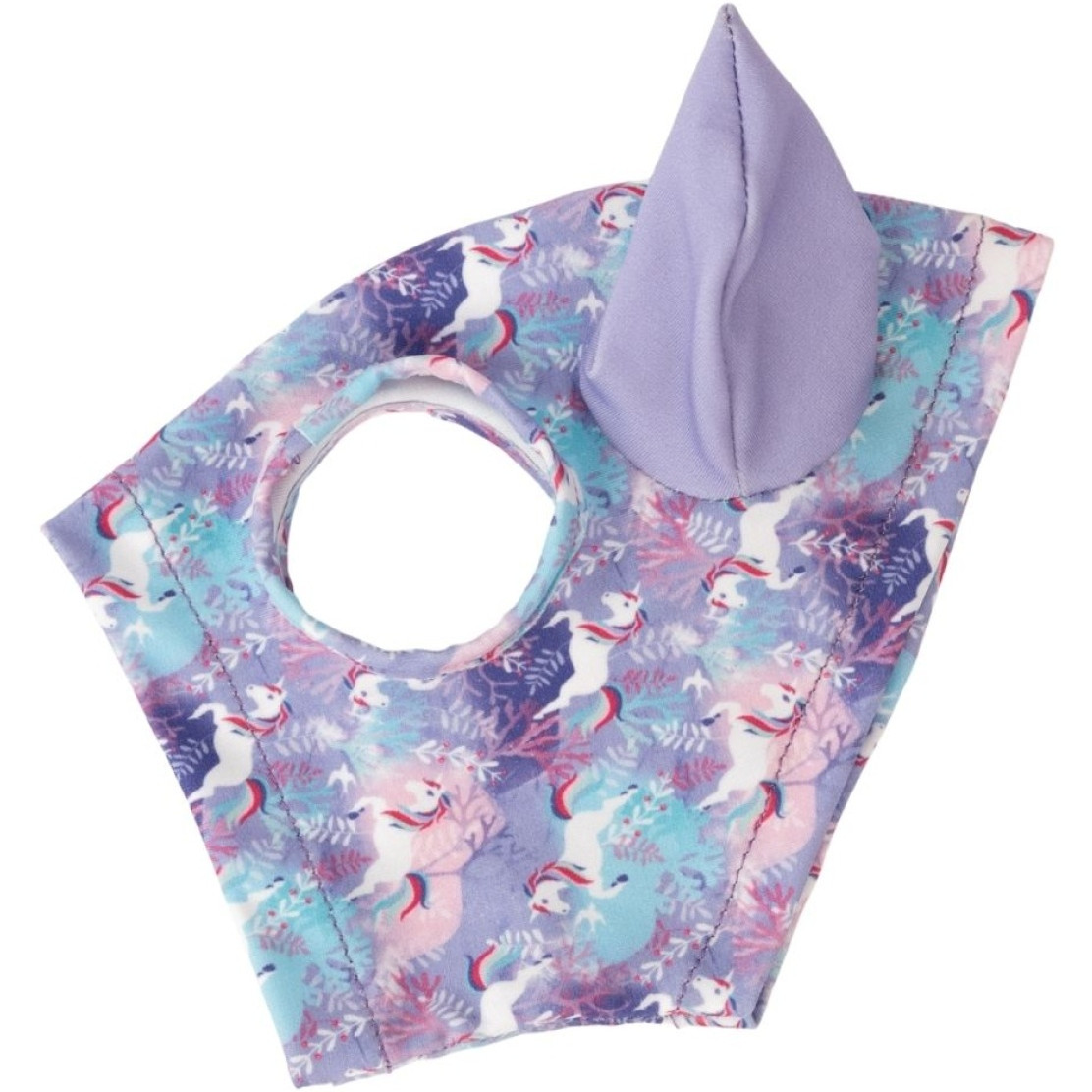 Spielzeugrennmaske EINHORN lavendel 