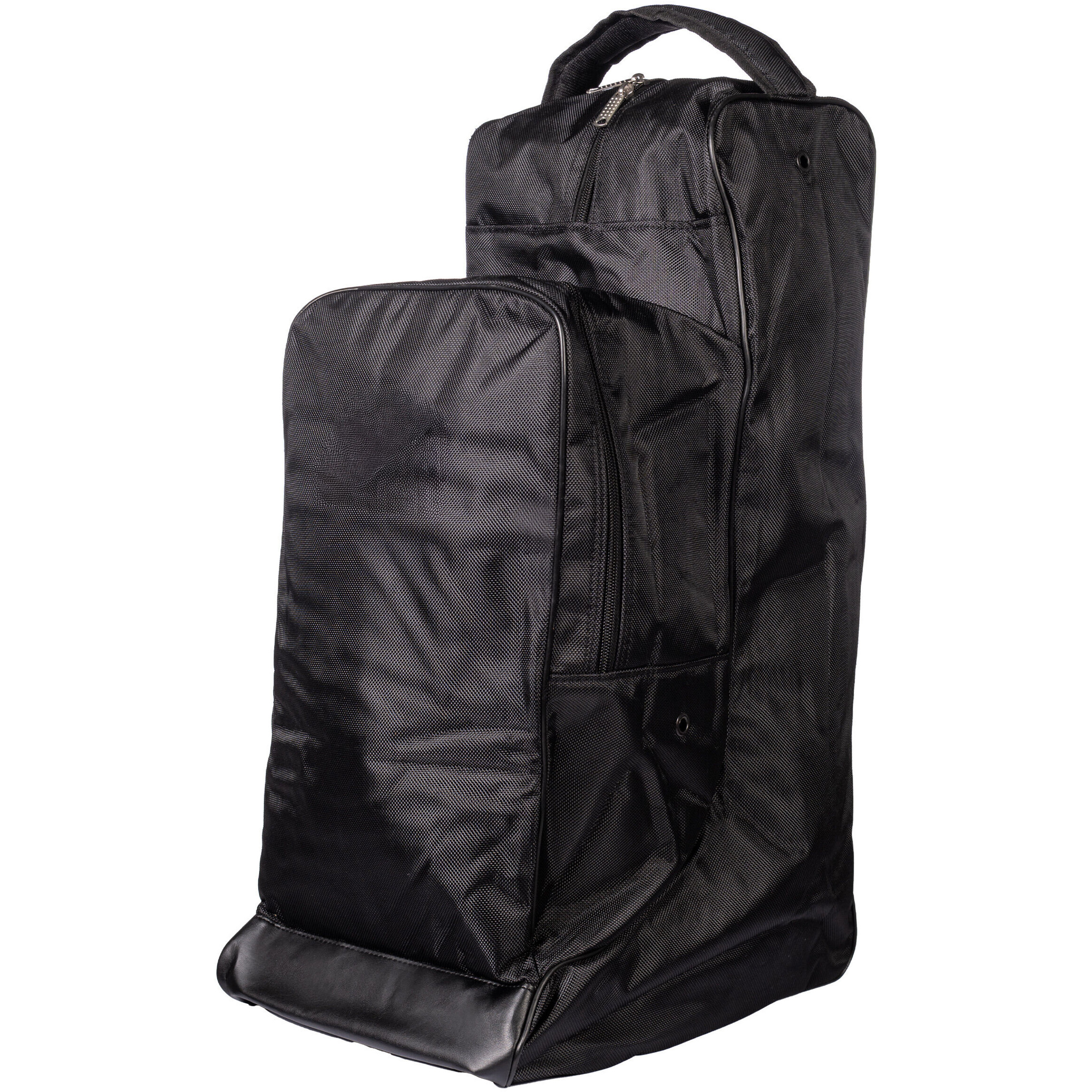 Reitstiefeltasche mit Helmfach schwarz