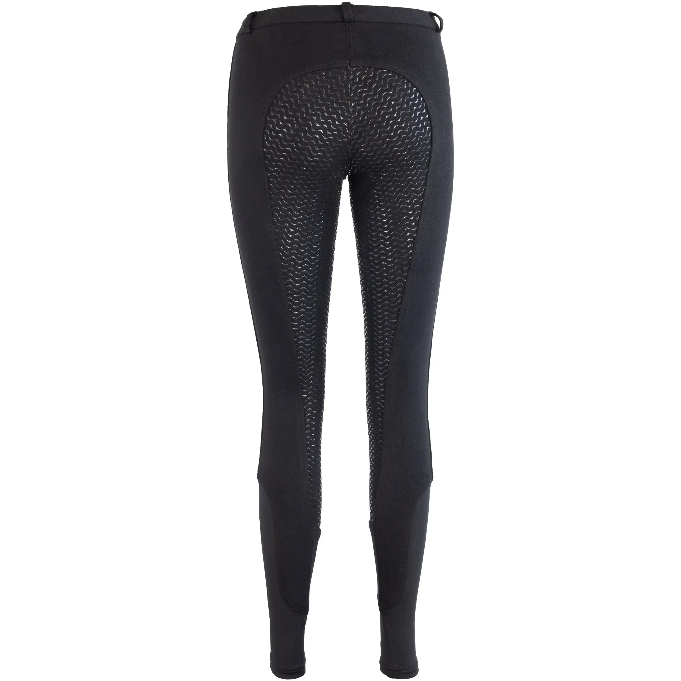 Damen Reithose Silikon Vollbesatz FUN SPORT schwarz