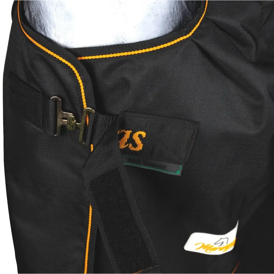 Weidedecke Stay-Dry 1200D IRISH TURNOUT schwarz/orange