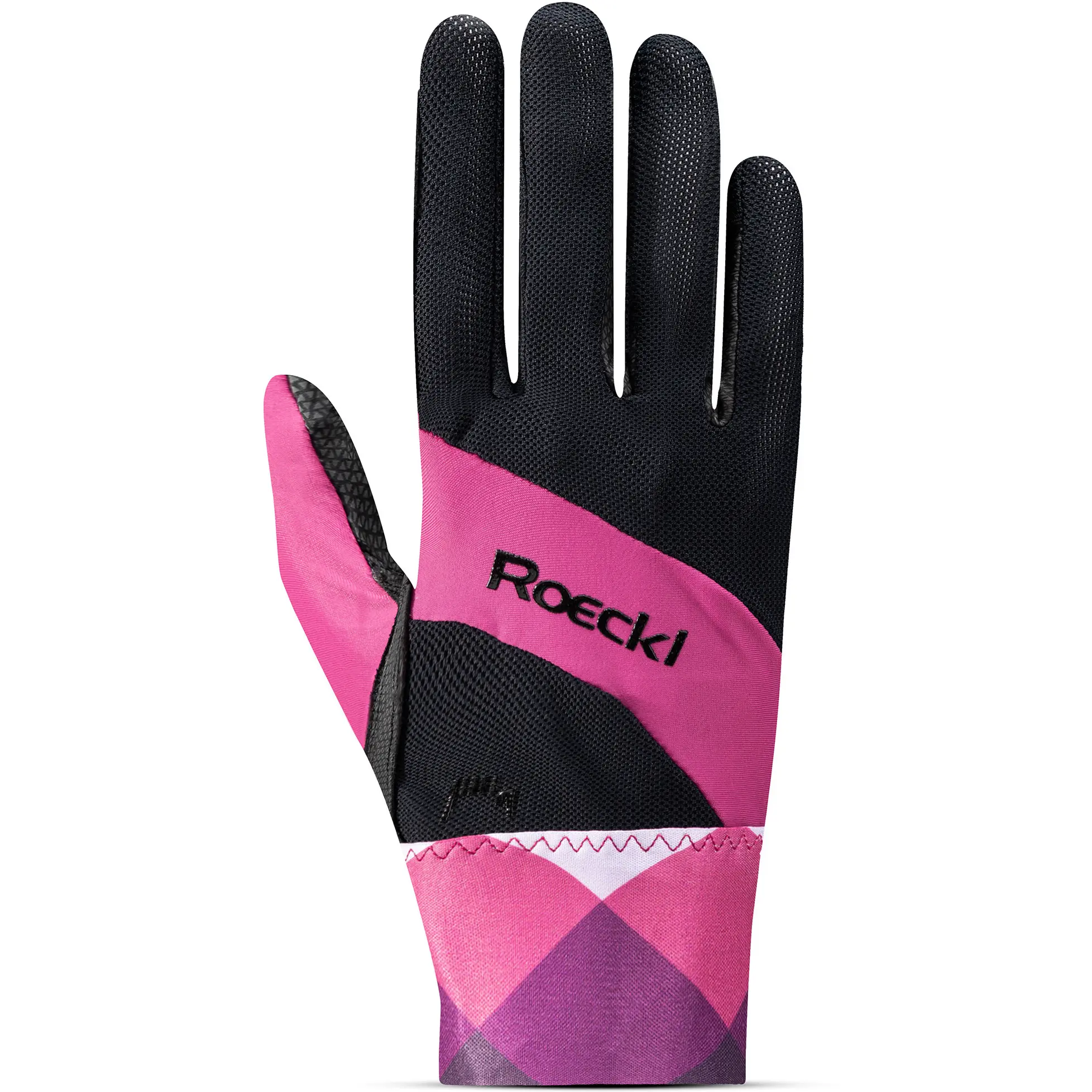 black/posh pink