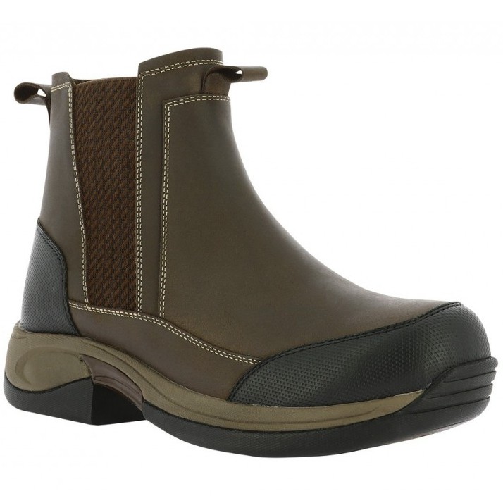 Reitstiefeletten AIR Leder braun