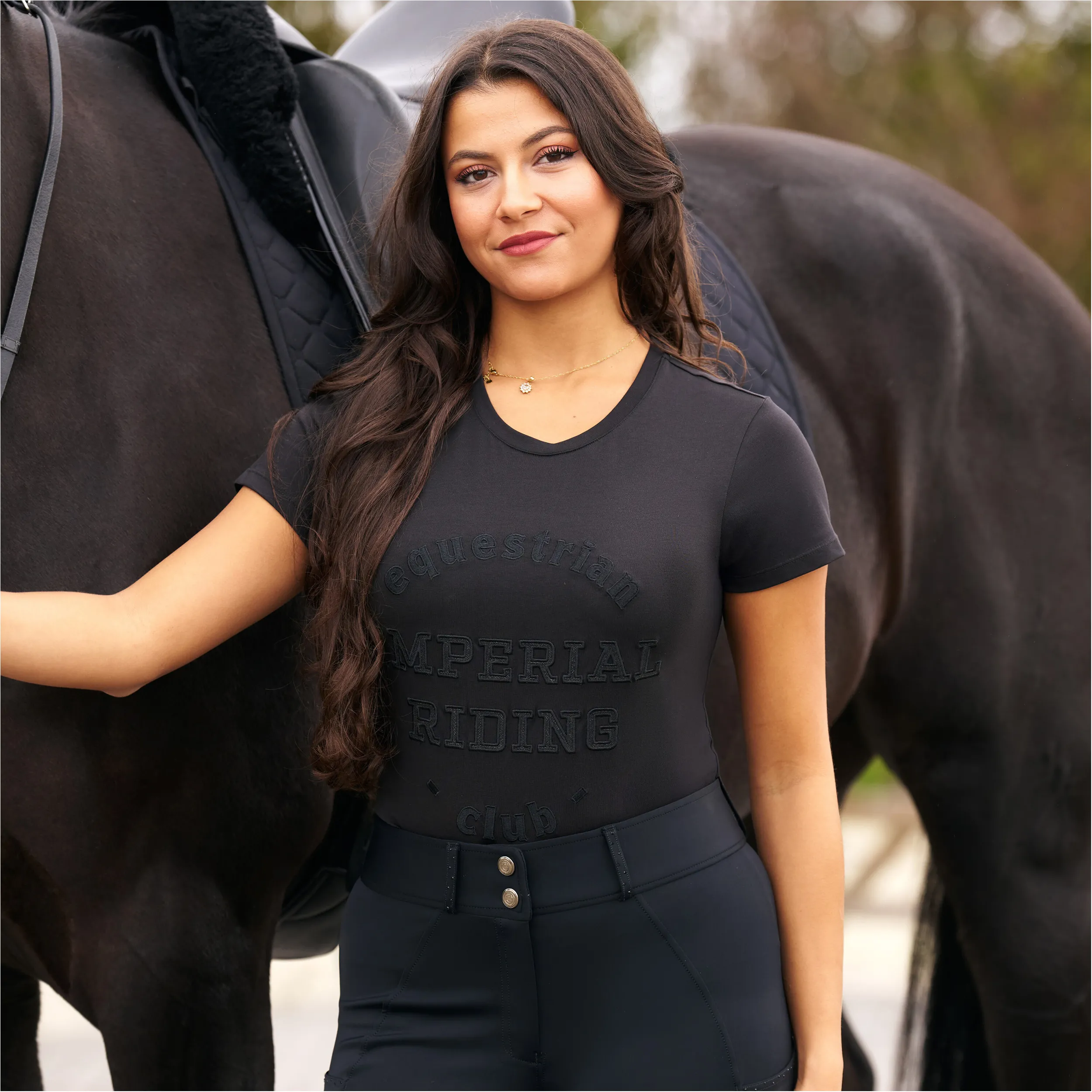 Damen Top IRHTasha schwarz