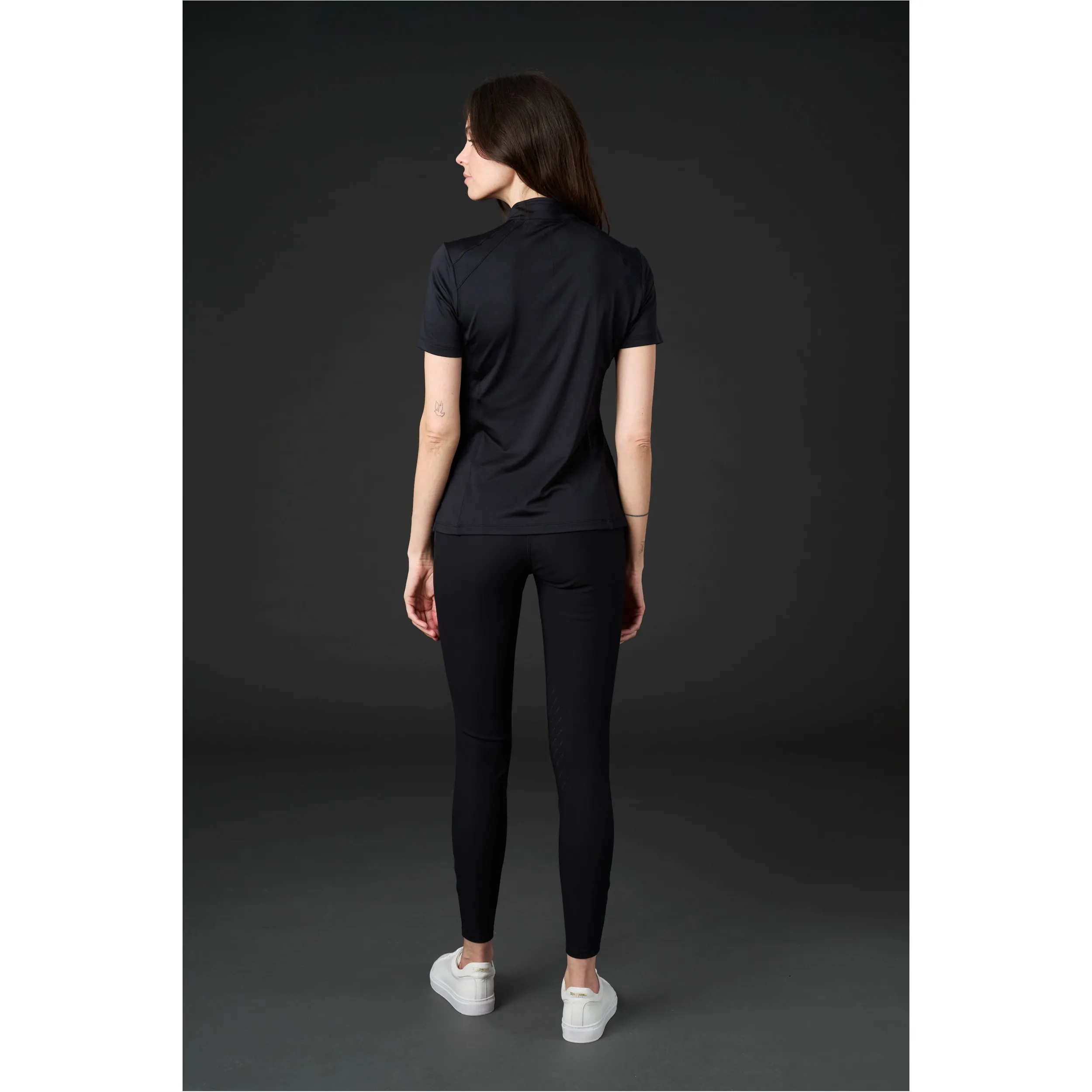 Damen Funktionsshirt Kurzarm FIR-Tech schwarz