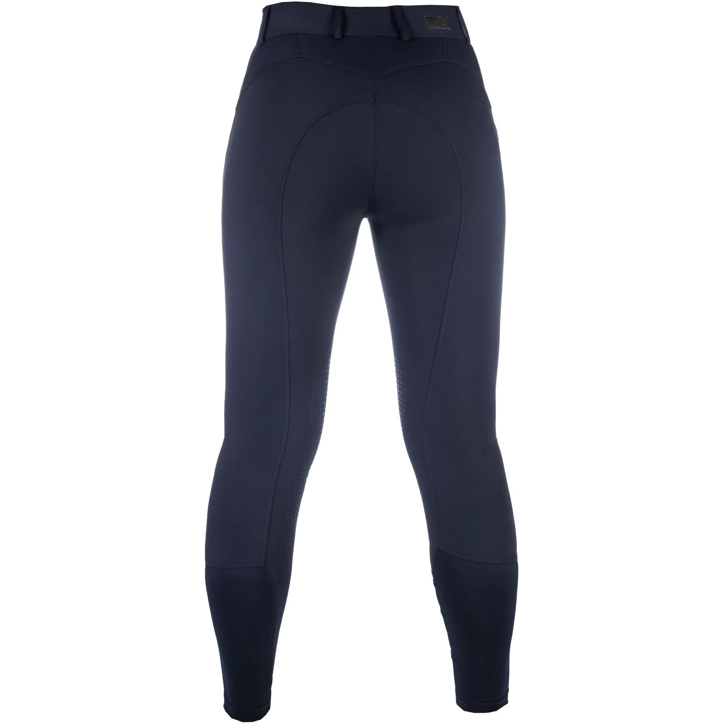 Damen Reithose Silikon Kniebesatz ARI MID RISE dunkelblau