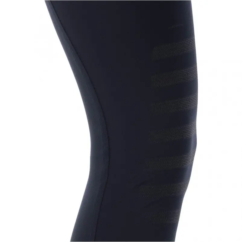 Damen Reithose Silikon Kniebesatz SAFIR marineblau/schwarz