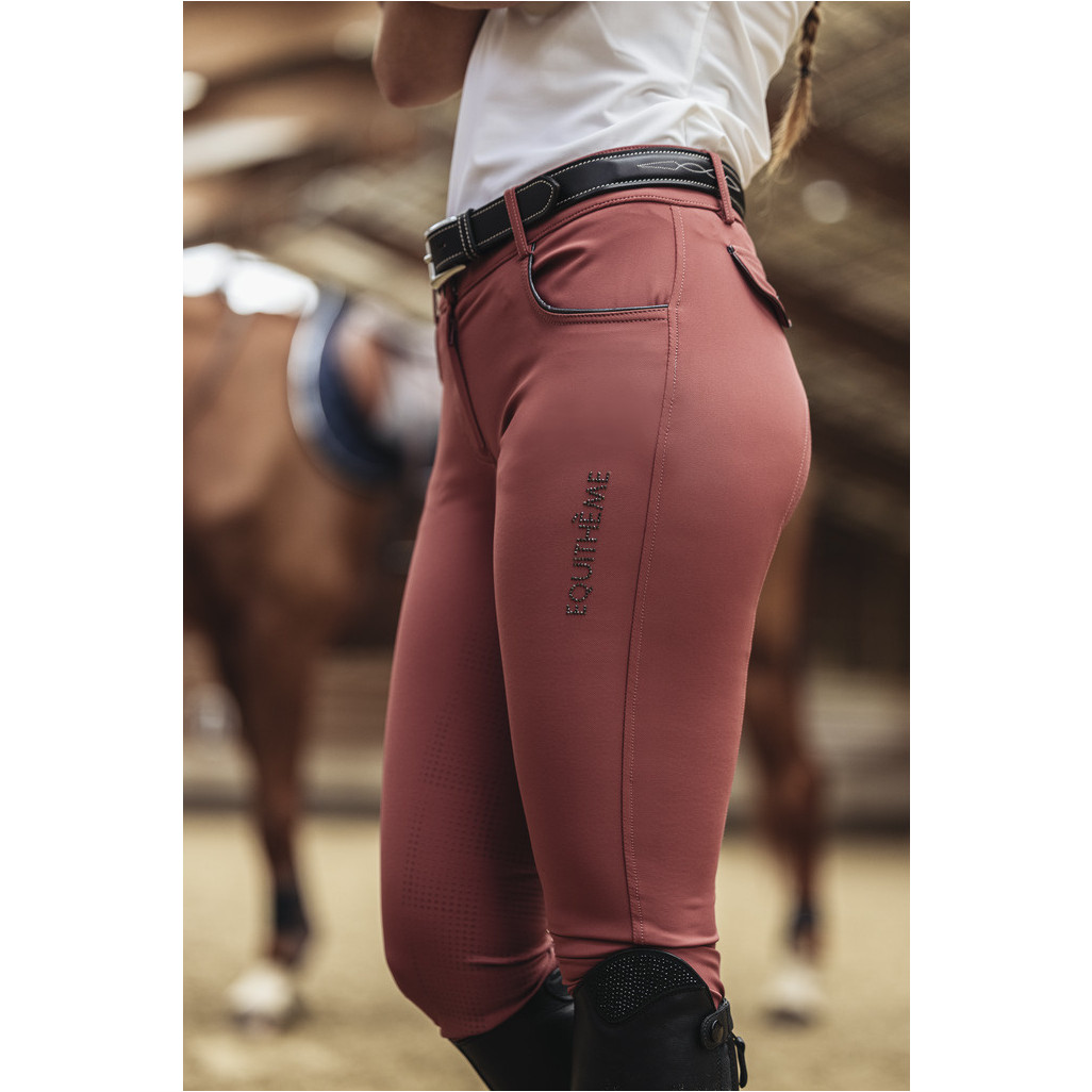 Damen Reithose Silikon Vollbesatz ORIGINALS BEVERLY rosa