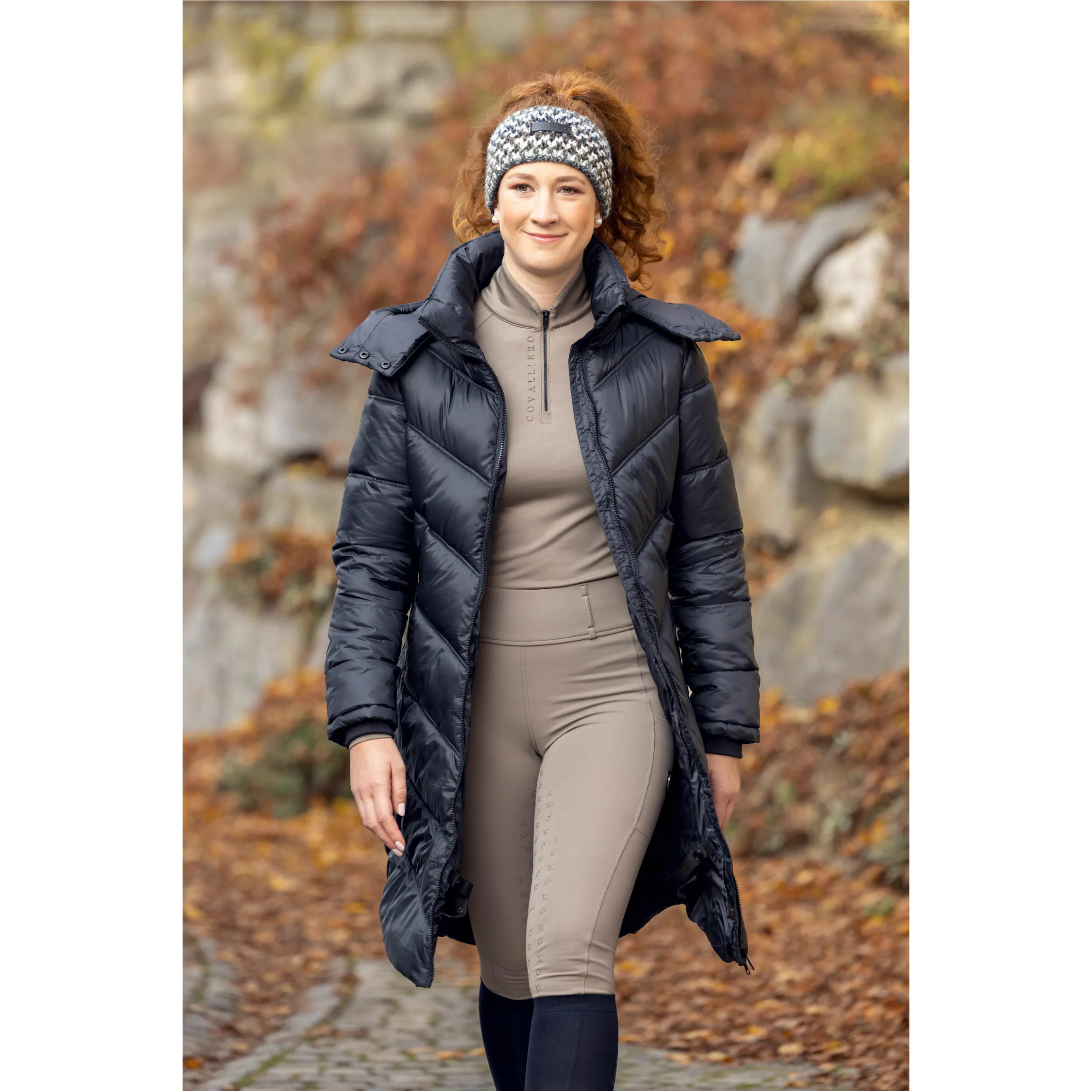 Damen Steppmantel EXCLUSIVE dark navy