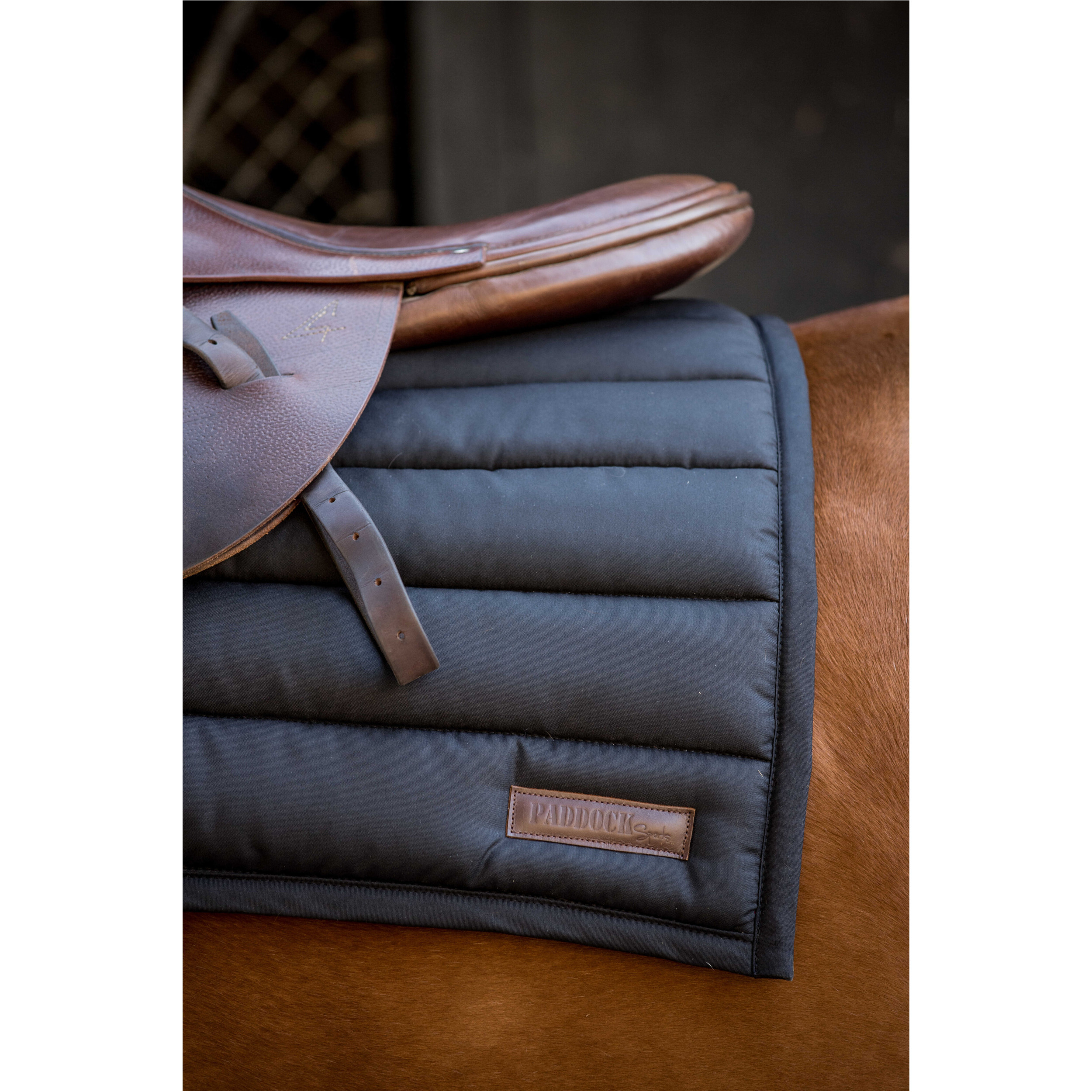 Schabracke BIG PAD schwarz Warmblut