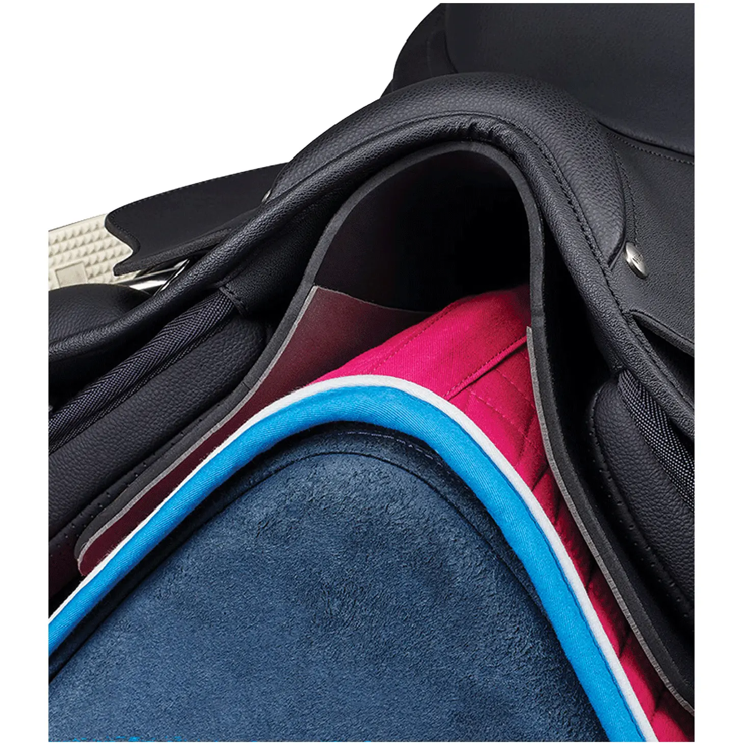 Riser Comfort Pad schwarz Dressur/Vielseitigkeit 8mm