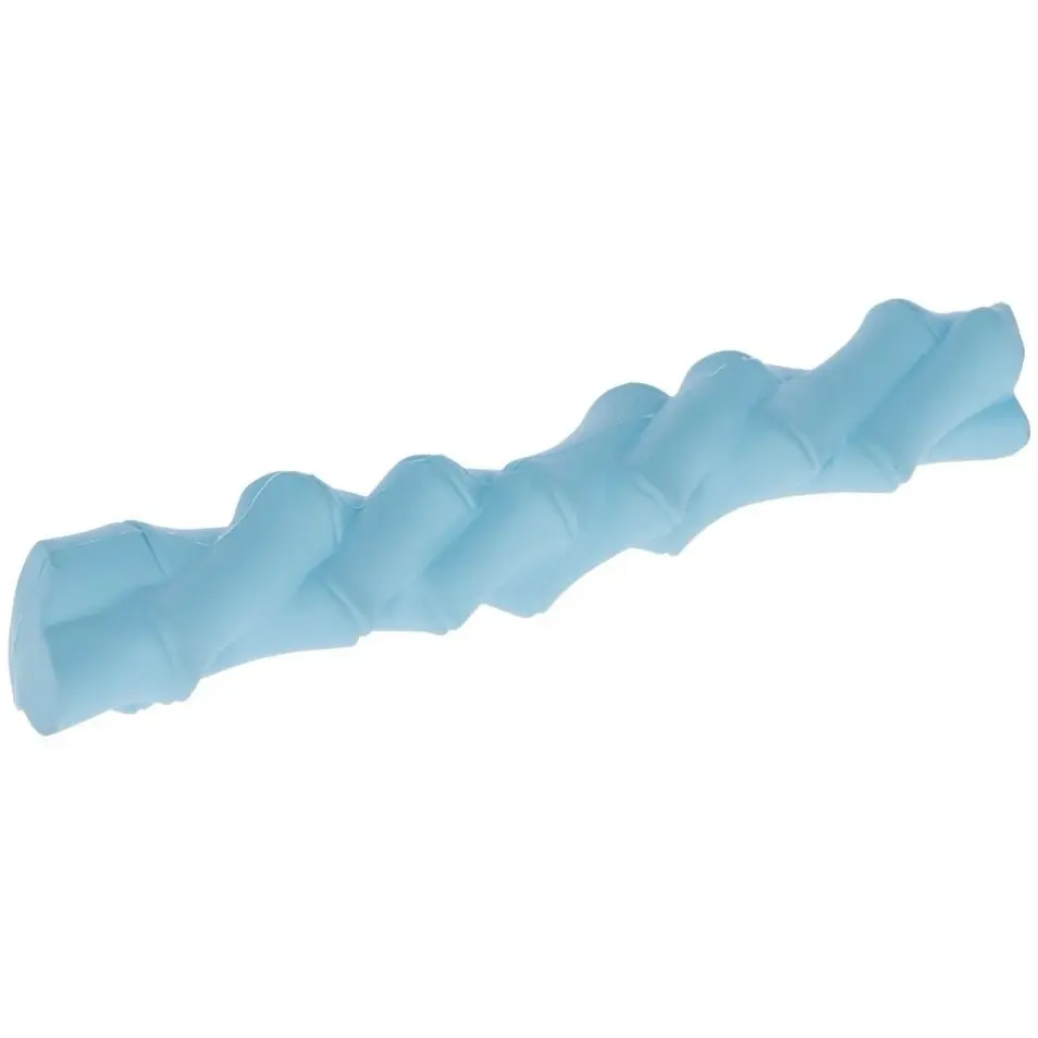 Hundespielzeug Stab aus Vollgummi blau 20,5cm