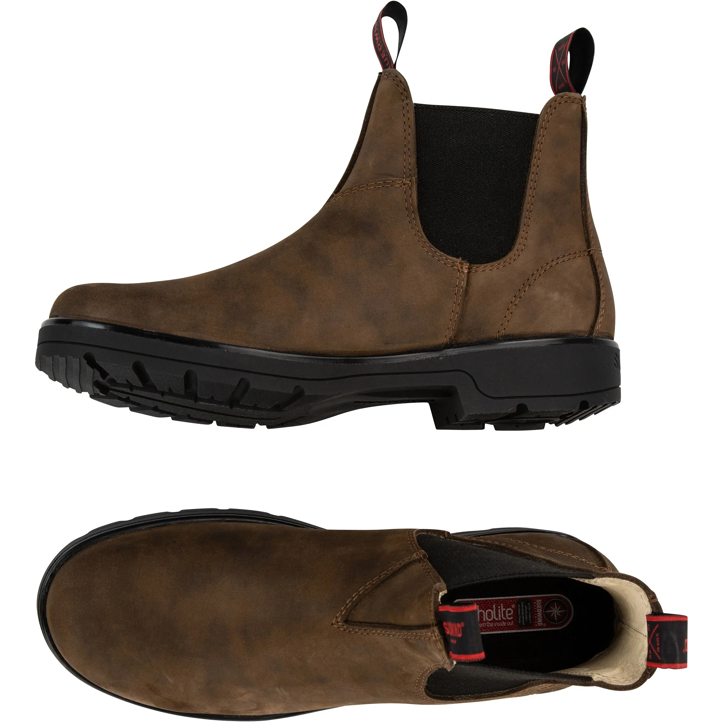 Reitstiefeletten 1888 AUSTRALIAN CLASSIC Nubukleder braun