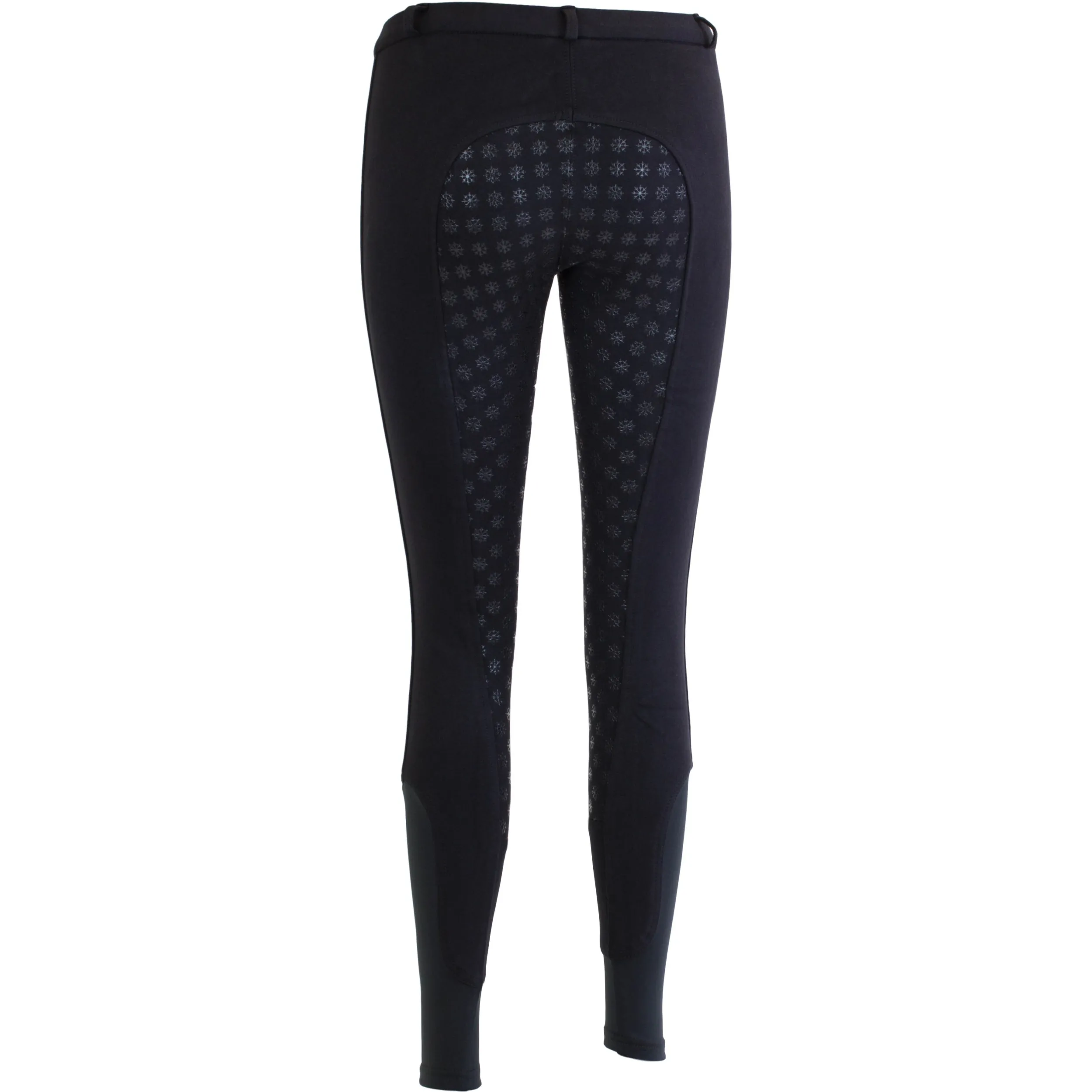 Winter Damen Reithose Silikon Vollbesatz COMFORT schwarz