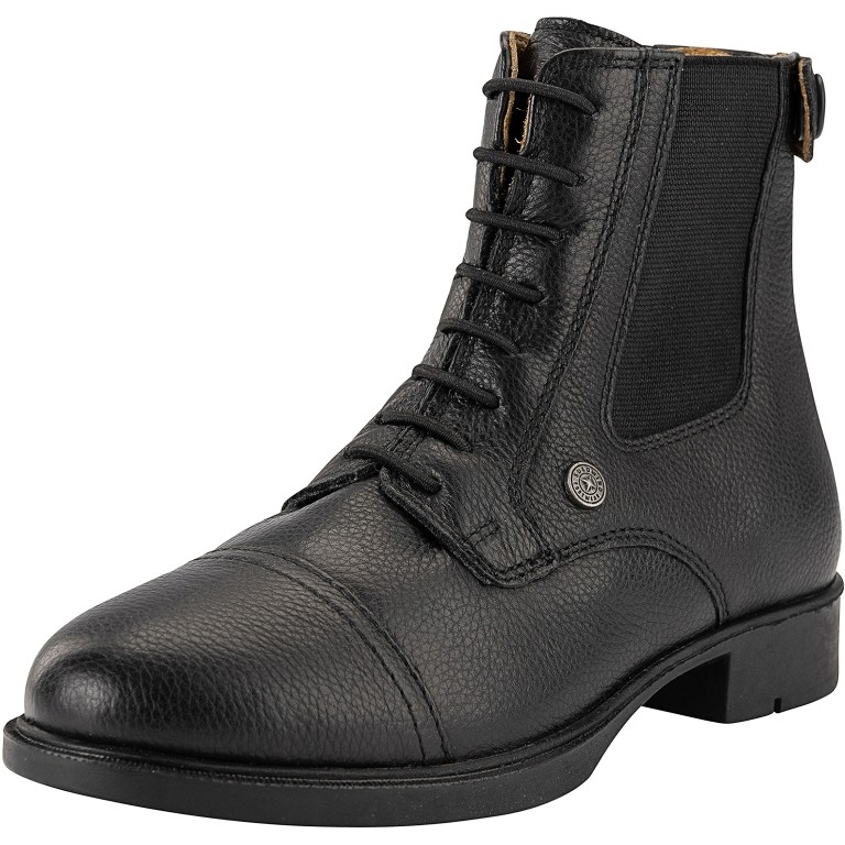 Reitstiefeletten NOVA BZ Lace Soft Echtleder schwarz