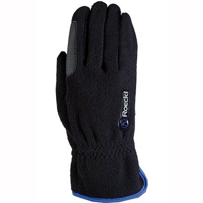 Winter Kinder Reithandschuhe KAIRI schwarz/blau Winter Kinder Reithandschuhe KAIRI schwarz/blau