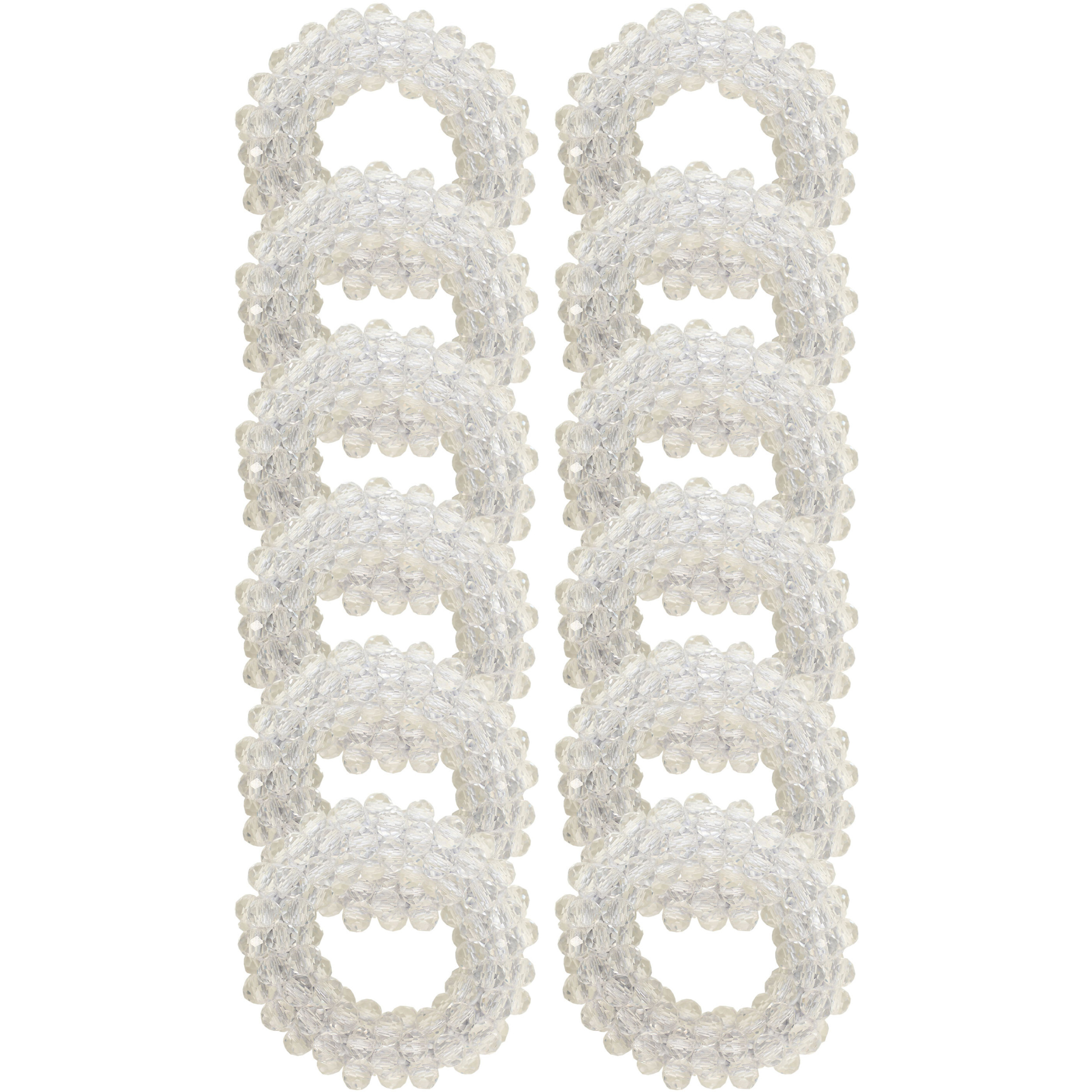 Mähnengummis 12er Set IRH weiß