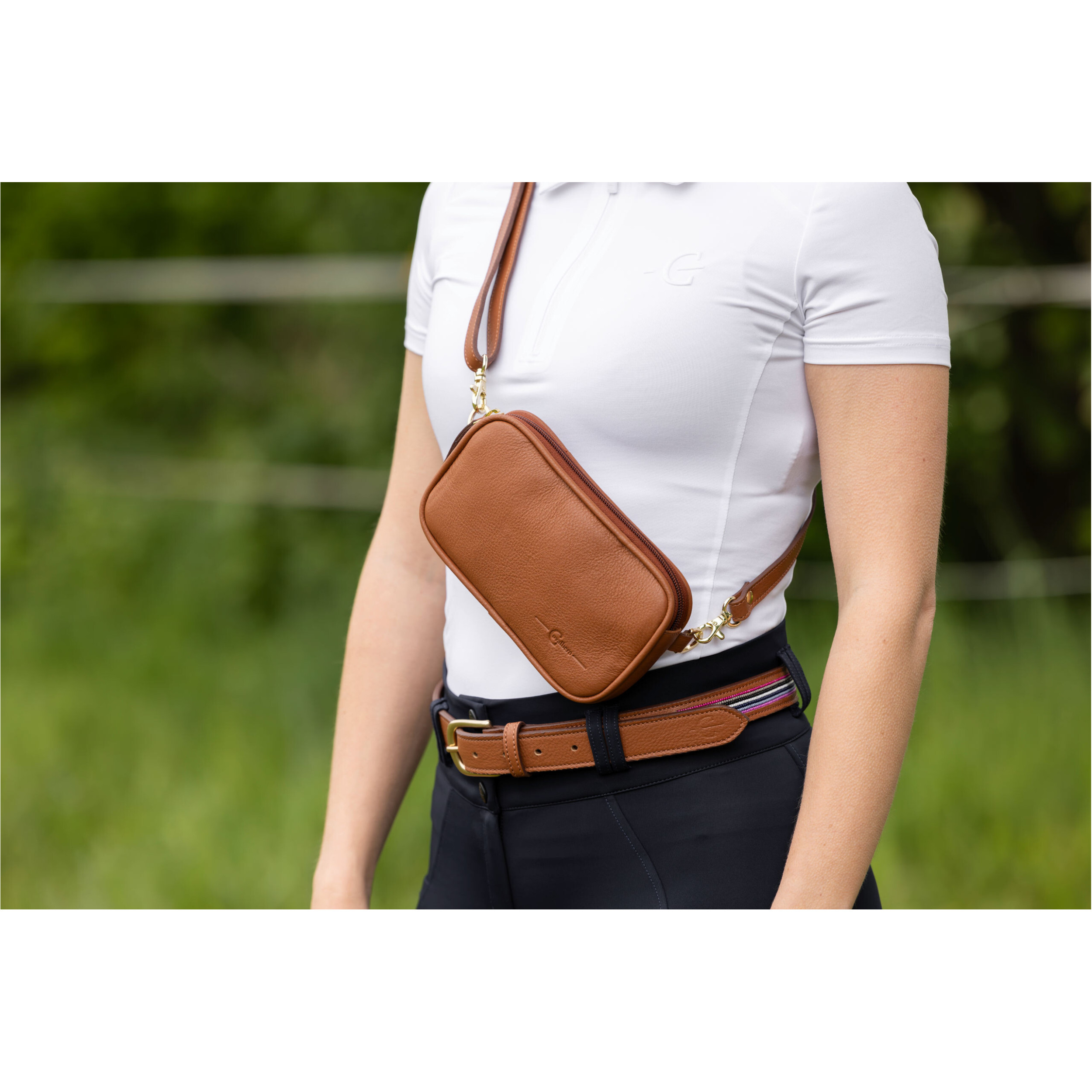 Bauchtasche F/S 2026 cognac