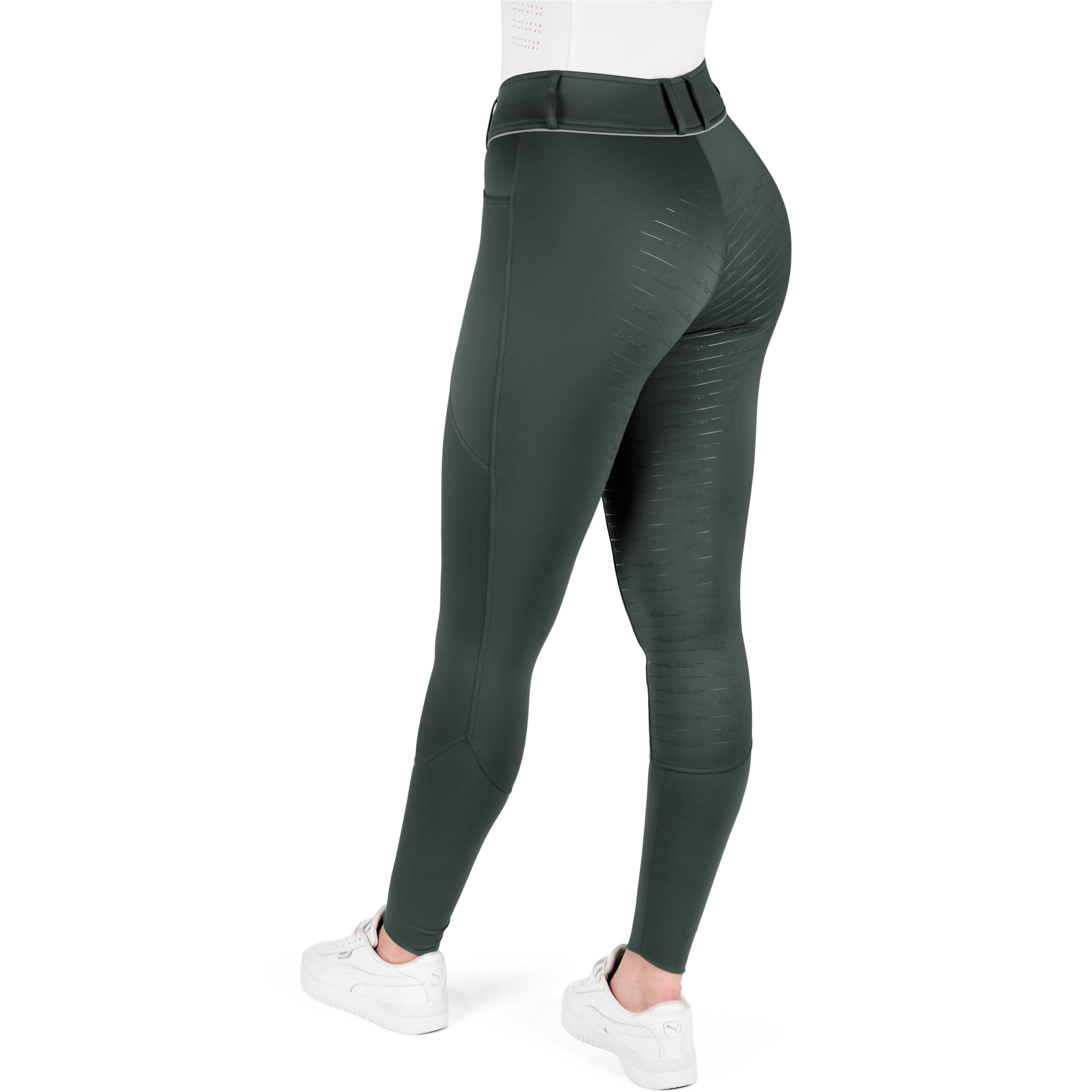 Damen Reithose Silikon Vollbesatz Je t’aime EK-ELSA khaki