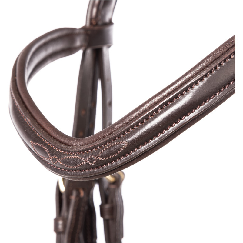 Springtrense englisch kombiniert ROBIN braun/messing